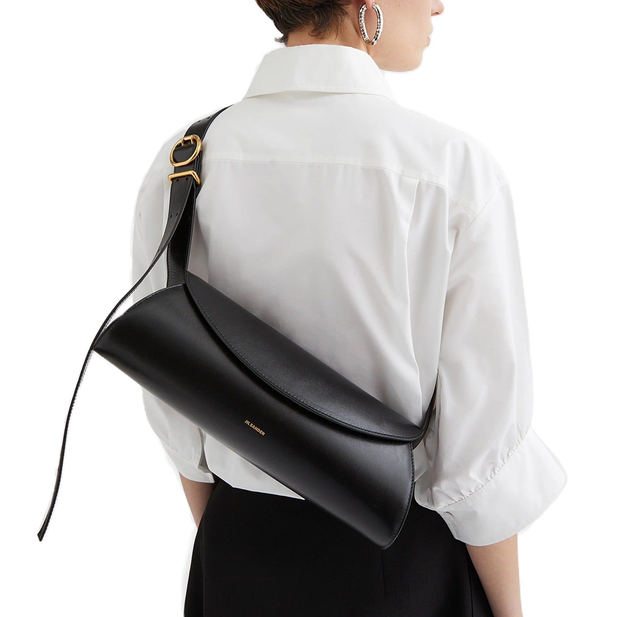 JIL SANDER [ジルサンダー] / CANNOLO LARGE（BLACK）[カンノーロ ラージ ]