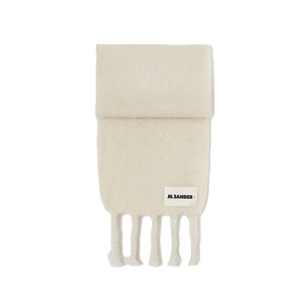 即購入歓迎！】JIL SANDER＋ダウンスカーフ ホワイト ユニセックス