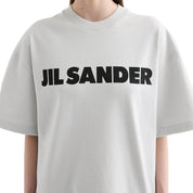 JIL SANDER [ジルサンダー] / LOGO T-SHIRT（GRIS PALE）[ロゴティーシャツ ]