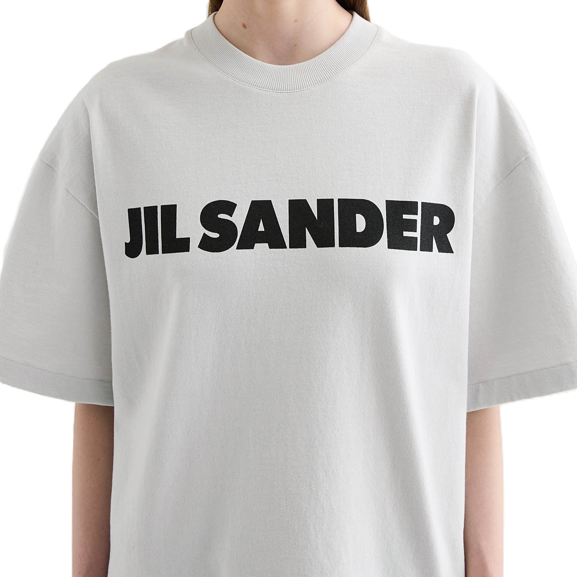 JIL SANDER [ジルサンダー] / LOGO T-SHIRT（GRIS PALE）[ロゴティーシャツ ]