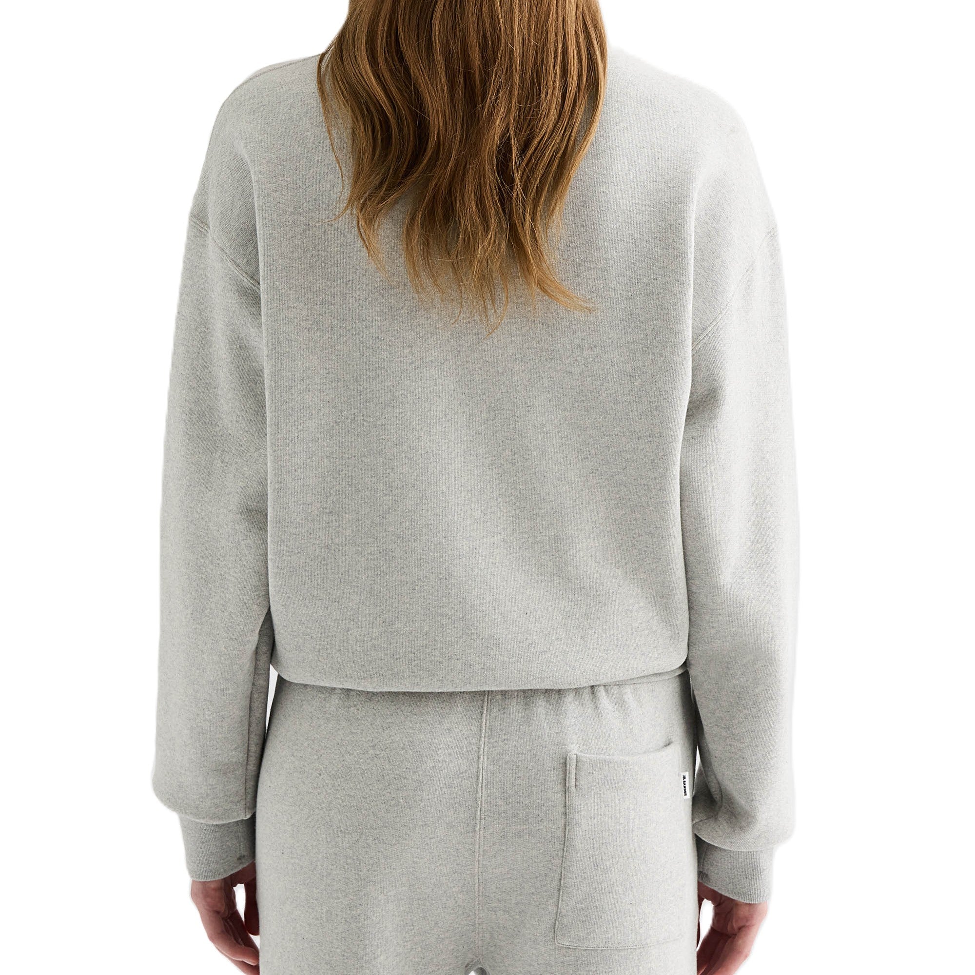 JIL SANDER [ジルサンダー] / LOGO SWEAT（GRIS PALE）[ロゴスウェット]