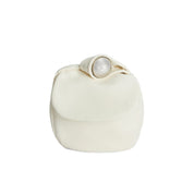JIL SANDER[ジルサンダー] /  SPHERE CLUTCH POUCH BAG（WHITE）[スフィア クラッチ ポーチ バッグ]