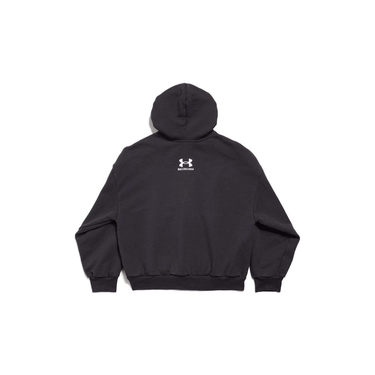 BALENCIAGA〔バレンシアガ〕/ BALENCIAGA x UNDER ARMOUR ZIP UP HOODIE (BLACK) [バレンシアガ×アンダーアーマージップアップフーディー]