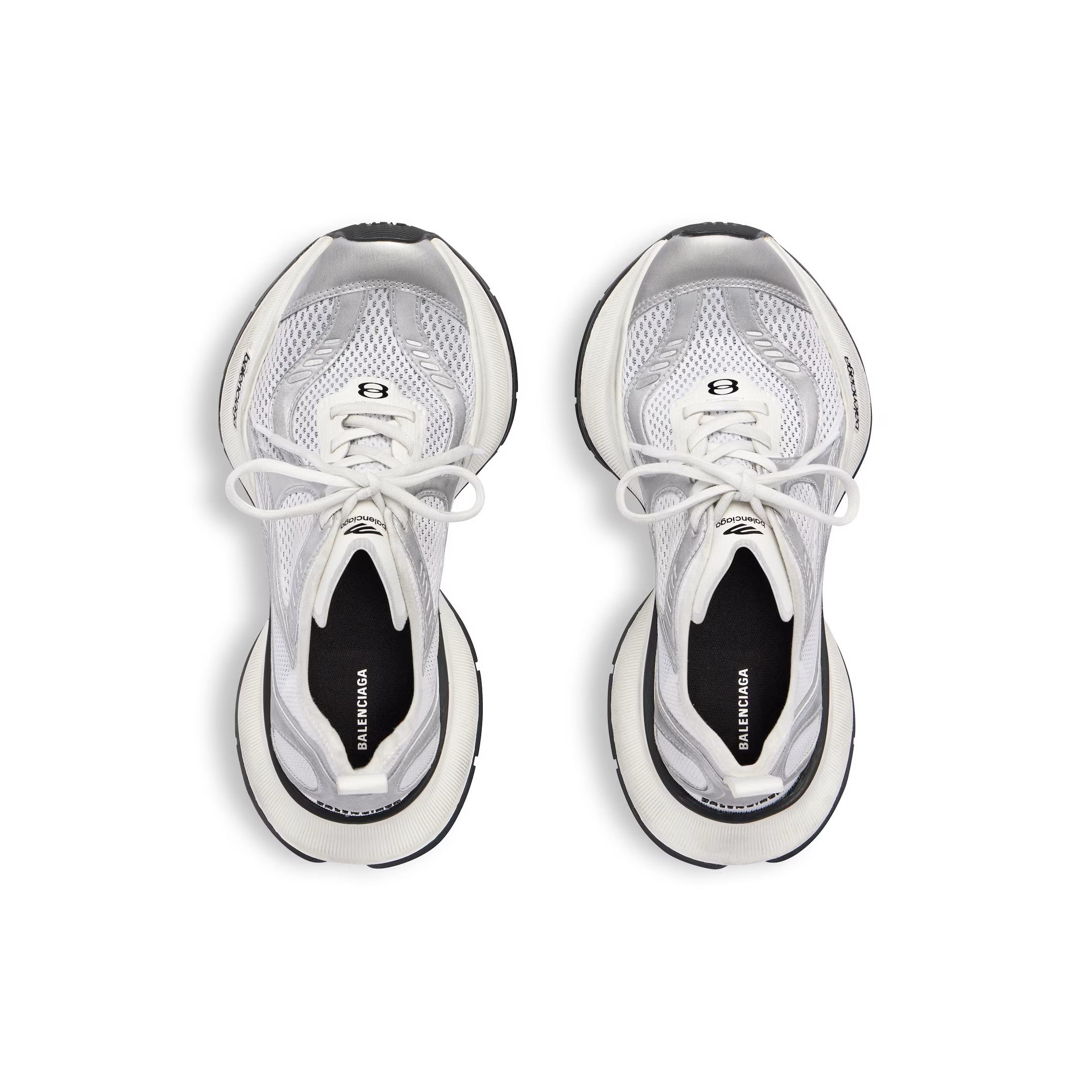 正規品・送料無料】BALENCIAGA / Circuit Sneaker(WHITE/SHILVER