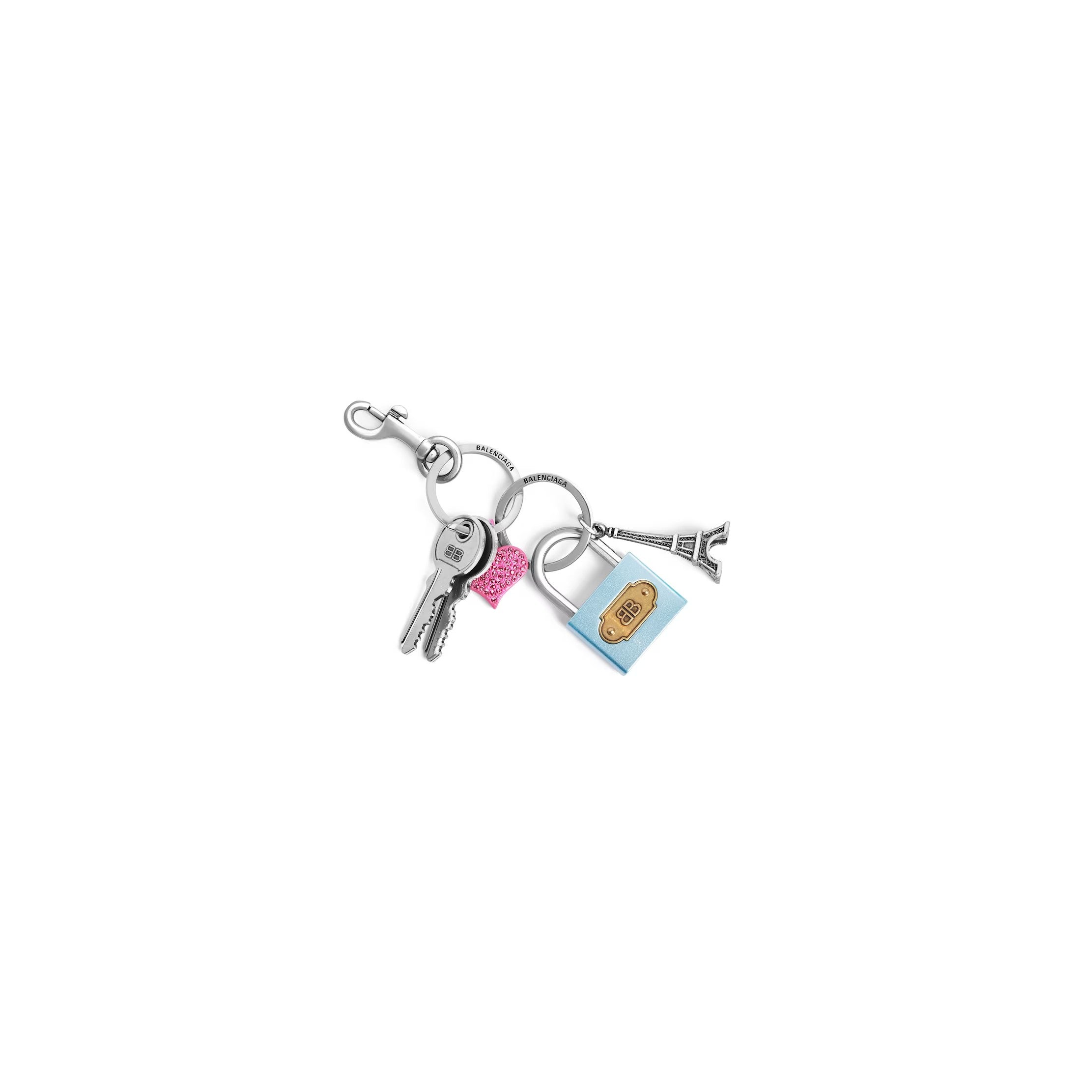 BALENCIAGA[バレンシアガ] / PADLOCK CHARM KEYRING   [パドロックチャームキーリング]