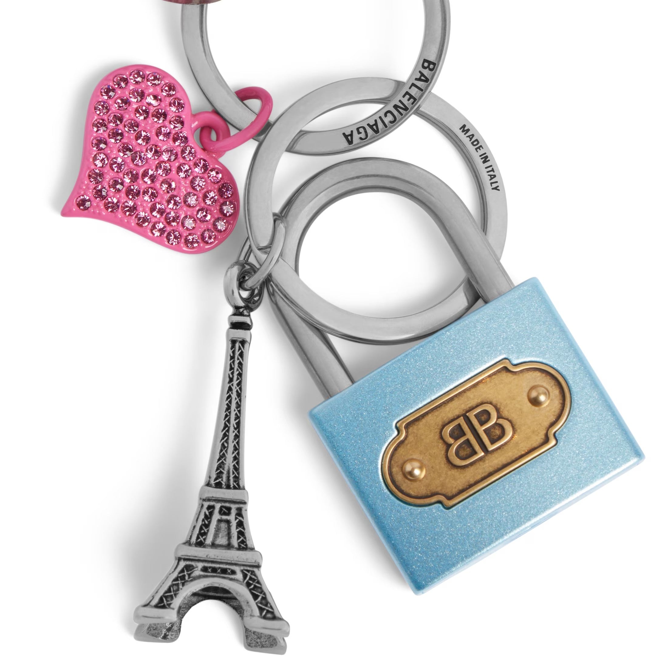 BALENCIAGA[バレンシアガ] / PADLOCK CHARM KEYRING   [パドロックチャームキーリング]