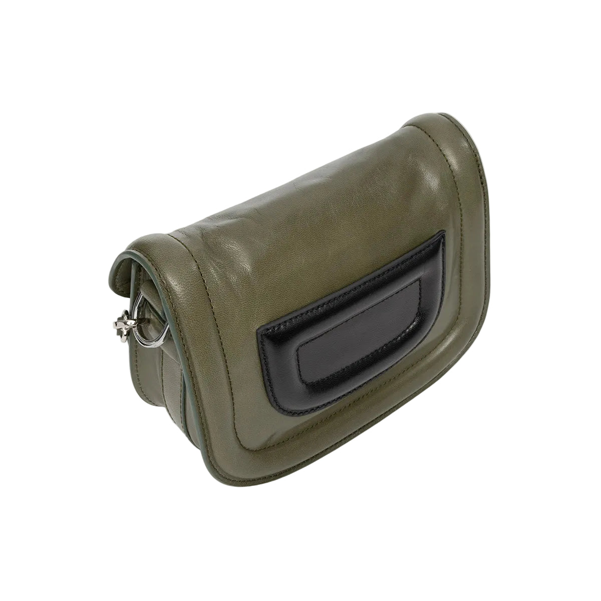 PIERRE HARDY [ピエールアルディ] / MINI ALPHA VILLE BAG (KHAKI×BLACK)〔ミニアルファヴィルバッグ〕