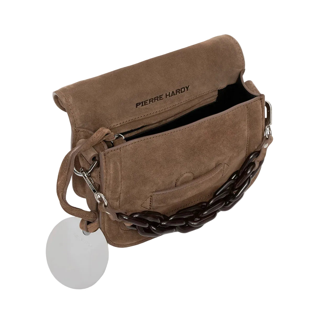 PIERRE HARDY [ピエールアルディ] / MINI ALPHA VILLE BAG (LIGHT BROWN×BROWN)〔ミニアルファヴィルバッグ〕
