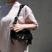 BALENCIAGA[バレンシアガ] / LE CAGOLE XS Shoulder Bag  (Black) [ル カゴール XS ショルダーバッグ]