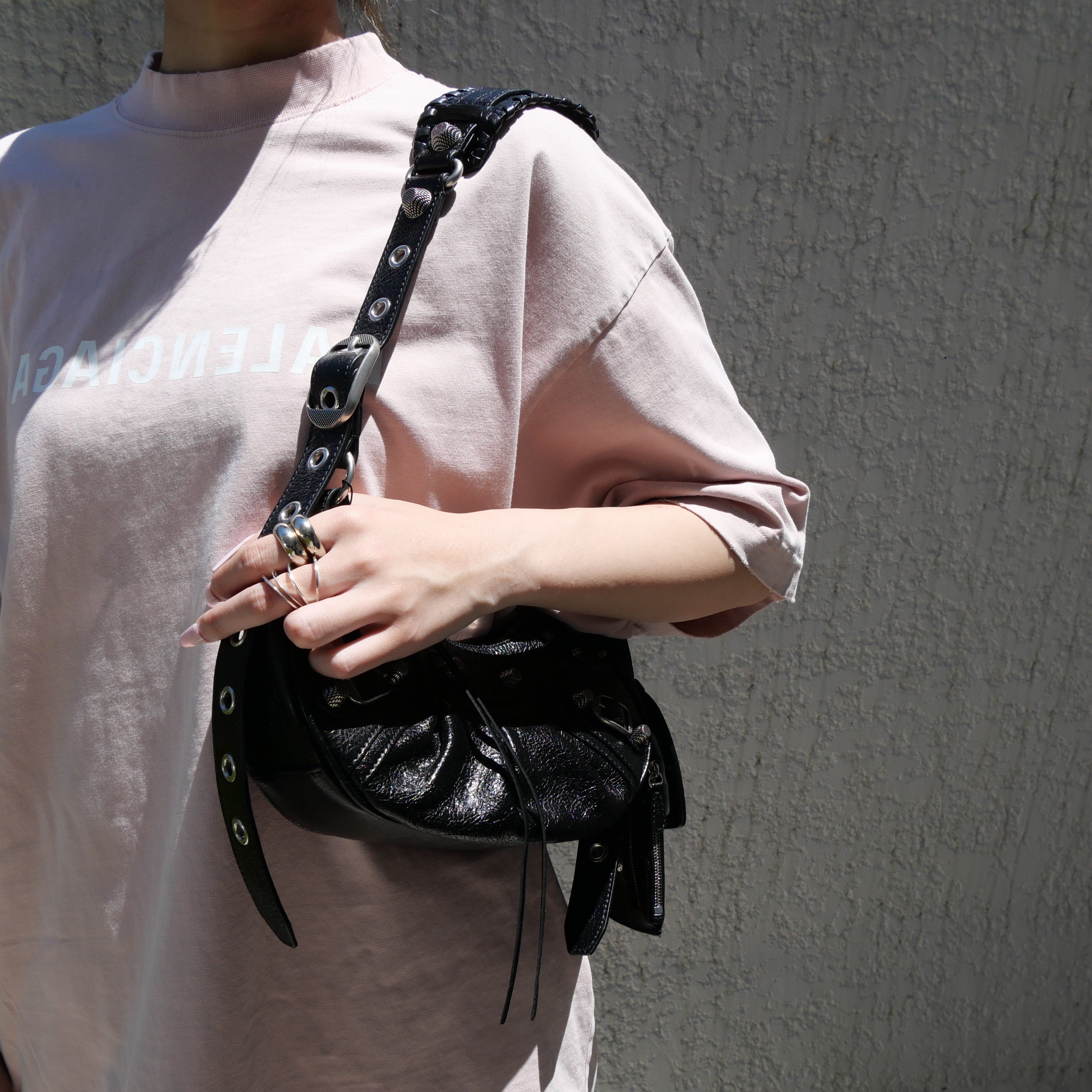 BALENCIAGA[バレンシアガ] / LE CAGOLE XS Shoulder Bag  (Black) [ル カゴール XS ショルダーバッグ]