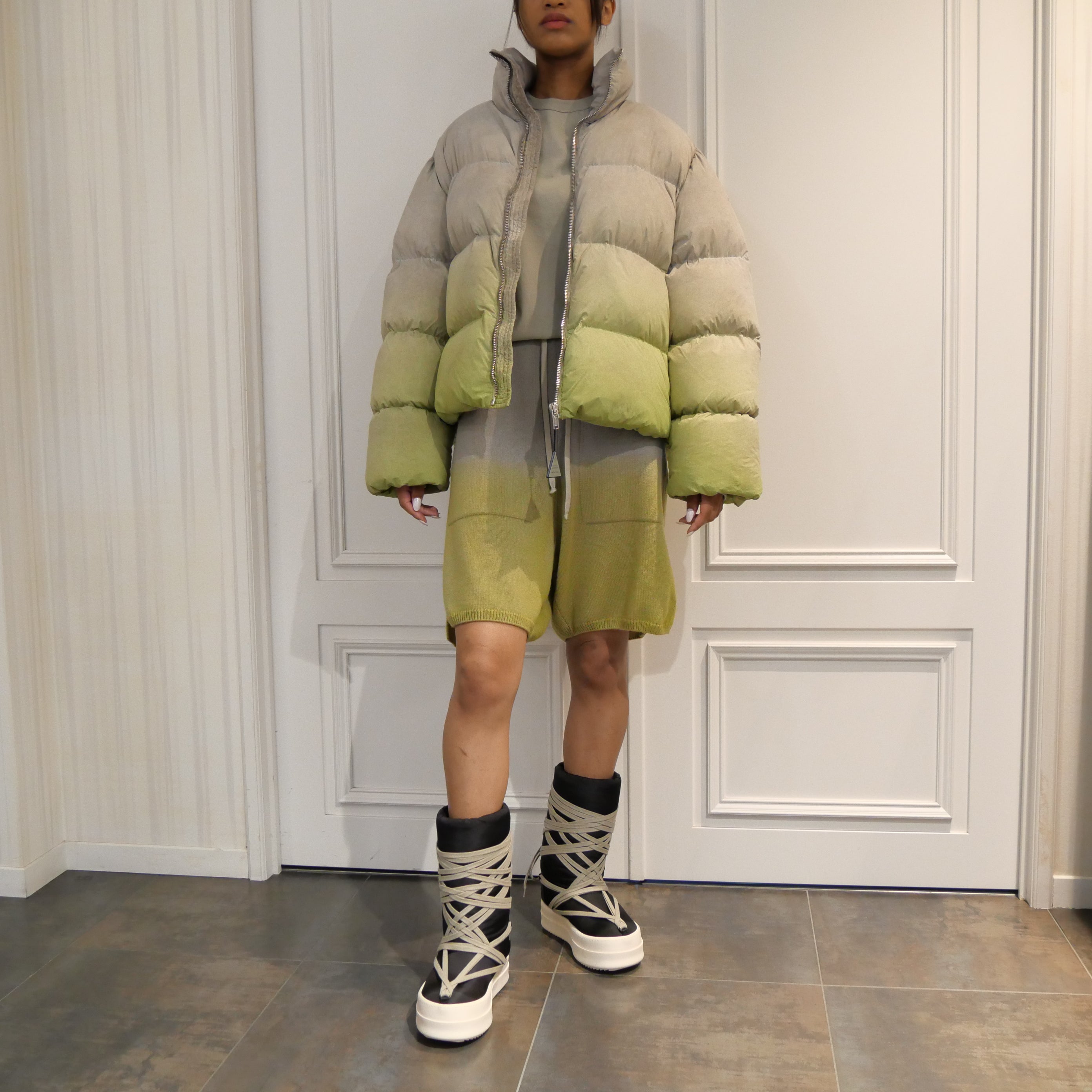 RICK OWENS × MONCLER〔リックオウエンス×モンクレール〕/CYCLOPIC PADDED JACKET(サイクロピックパデッドボンバージャケット)