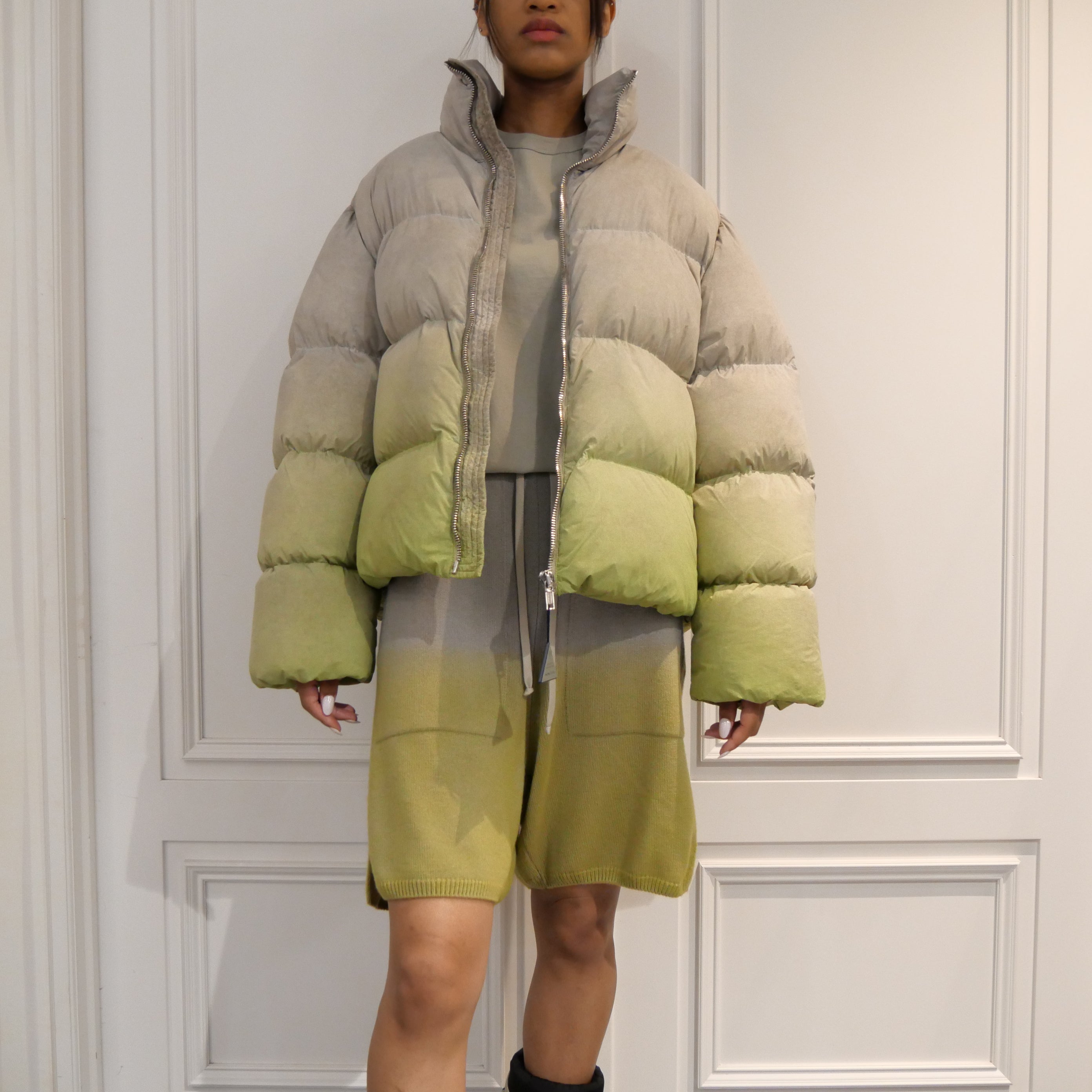 RICK OWENS × MONCLER〔リックオウエンス×モンクレール〕/CYCLOPIC PADDED JACKET(サイクロピックパデッドボンバージャケット)