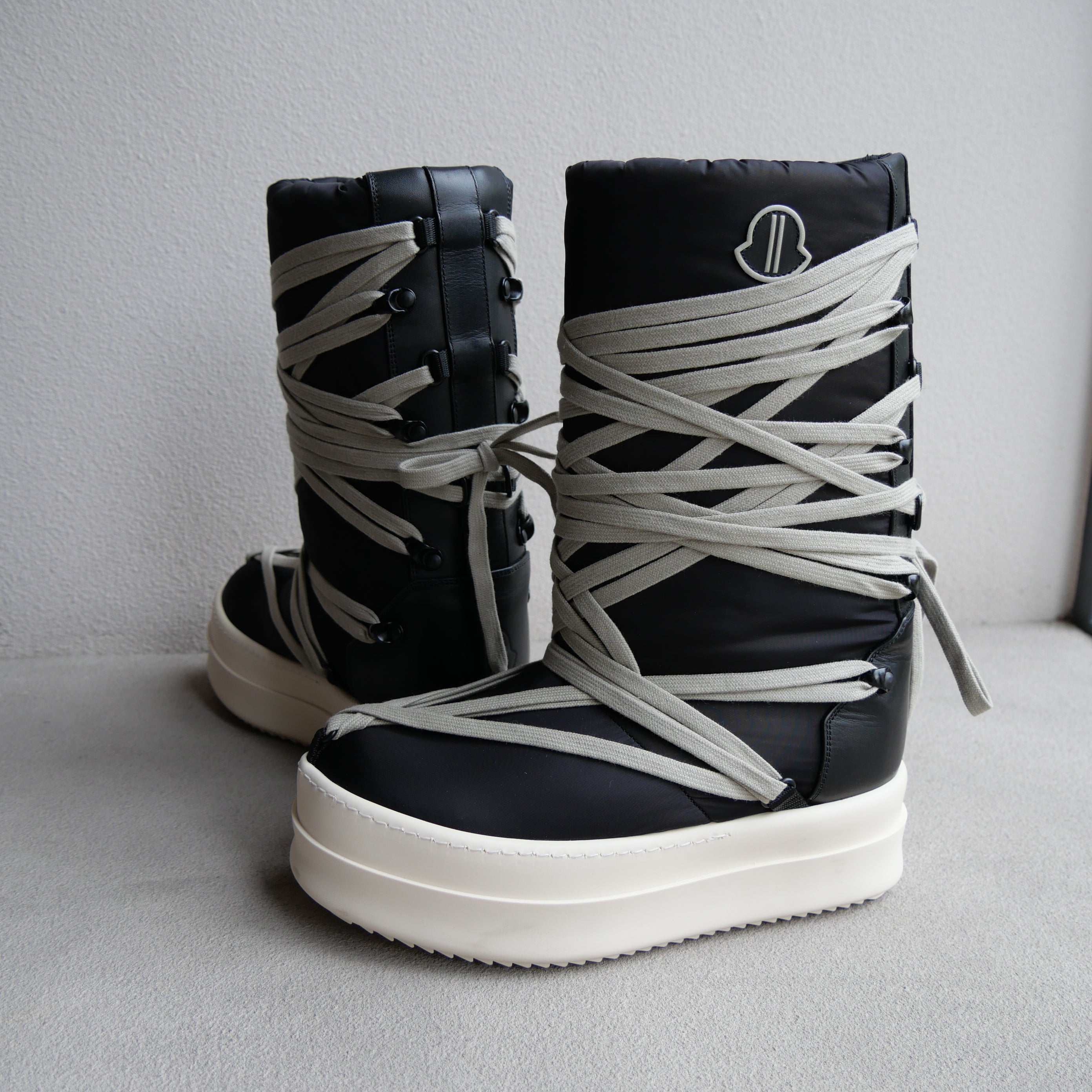 RICK OWENS × MONCLER〔リックオウエンス×モンクレール〕/BIGROCKS PADDED BOOTS(ビッグロックスパデッドブーツ)