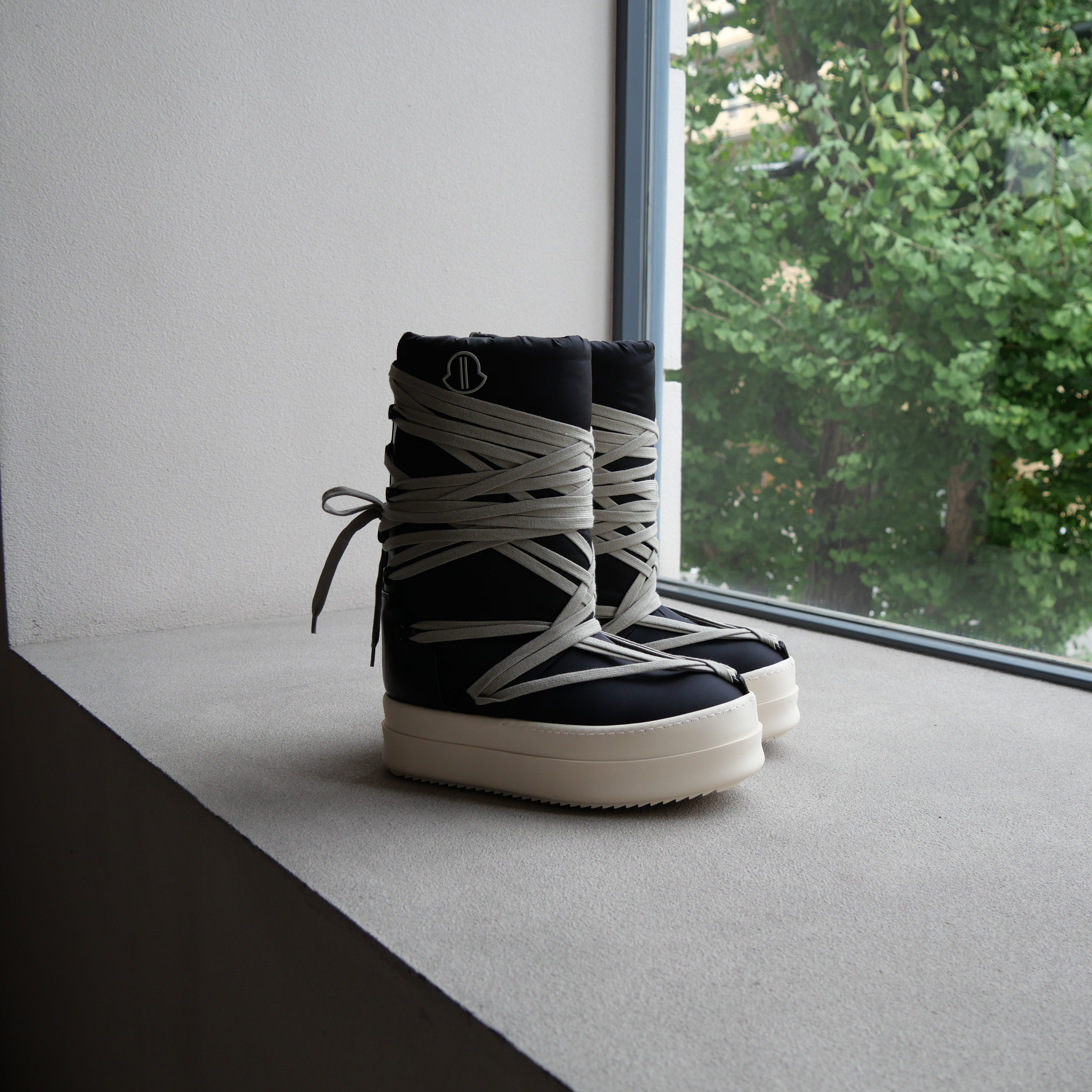 RICK OWENS × MONCLER〔リックオウエンス×モンクレール〕/BIGROCKS PADDED BOOTS(ビッグロックスパデッドブーツ)