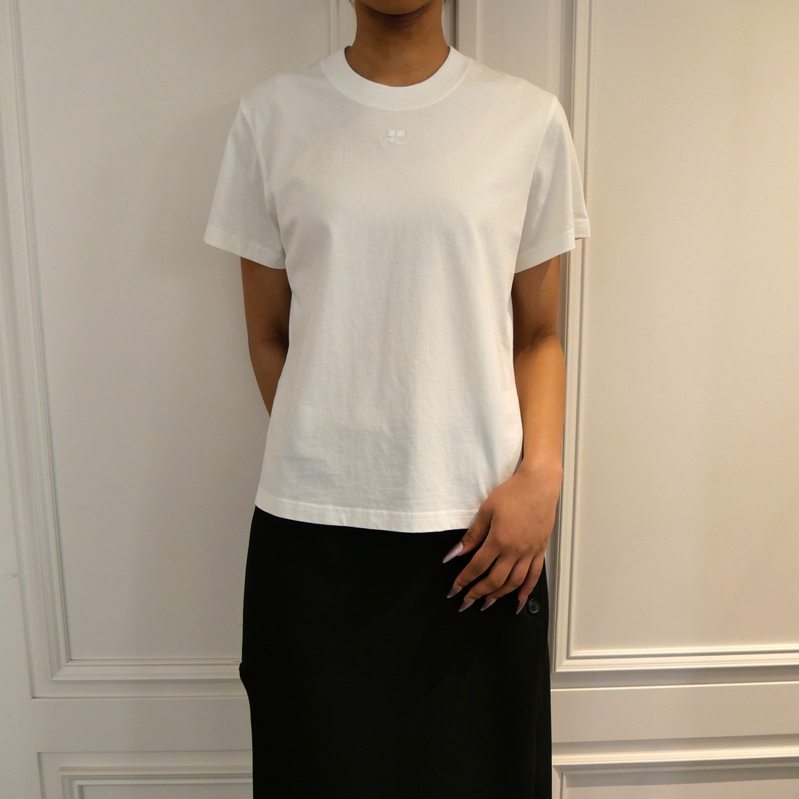 Courrèges [クレージュ] /  AC T-SHIRT〔エイシー ティーシャツ〕(HERITAGE WHITE）