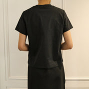 Courrèges [クレージュ] /  AC T-SHIRT〔エイシー ティーシャツ〕(BLACK）