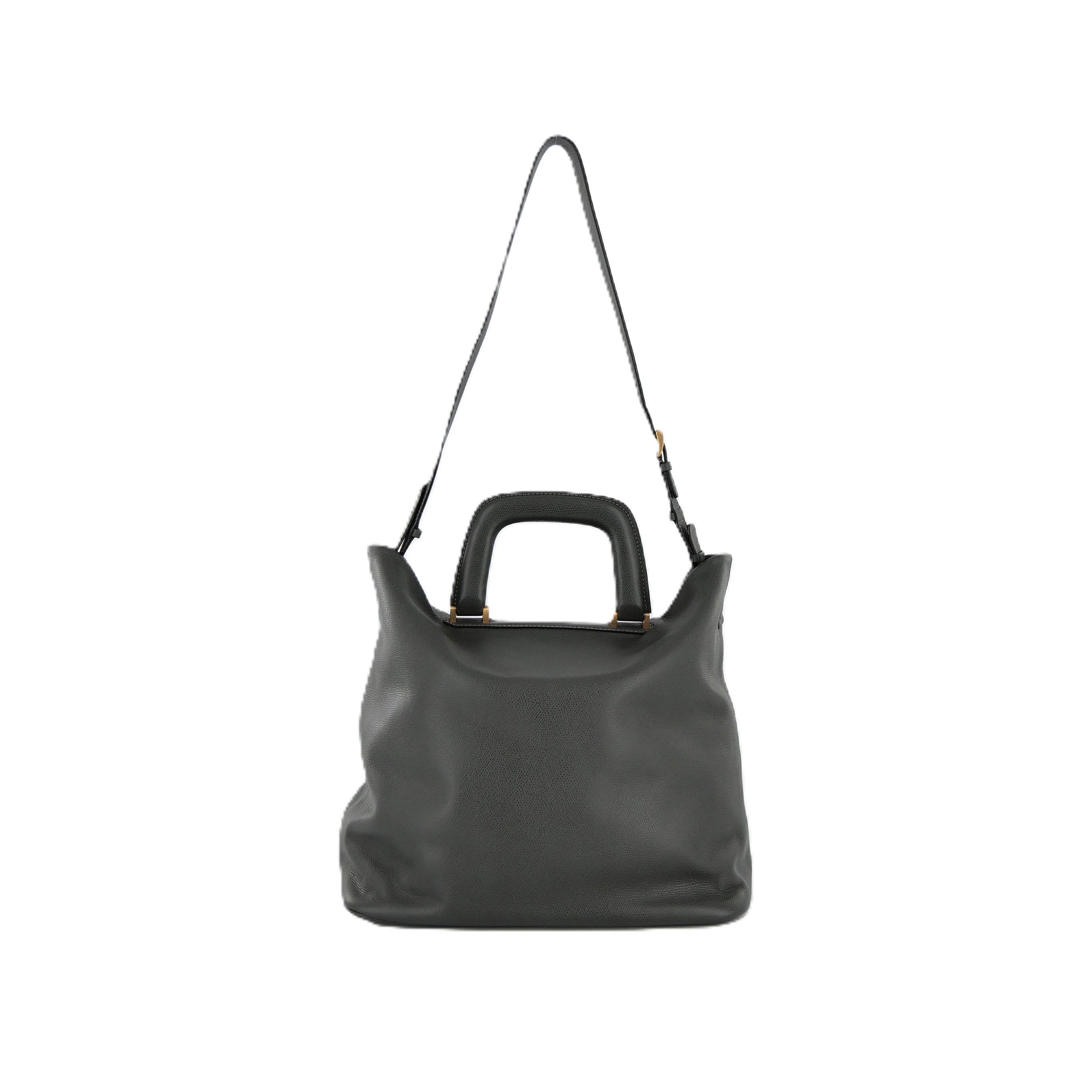 Valextra [ヴァレクストラ] / MAGNET HANDLE TOTE BAG (gray)  [マグネット ハンドル トートバッグ]