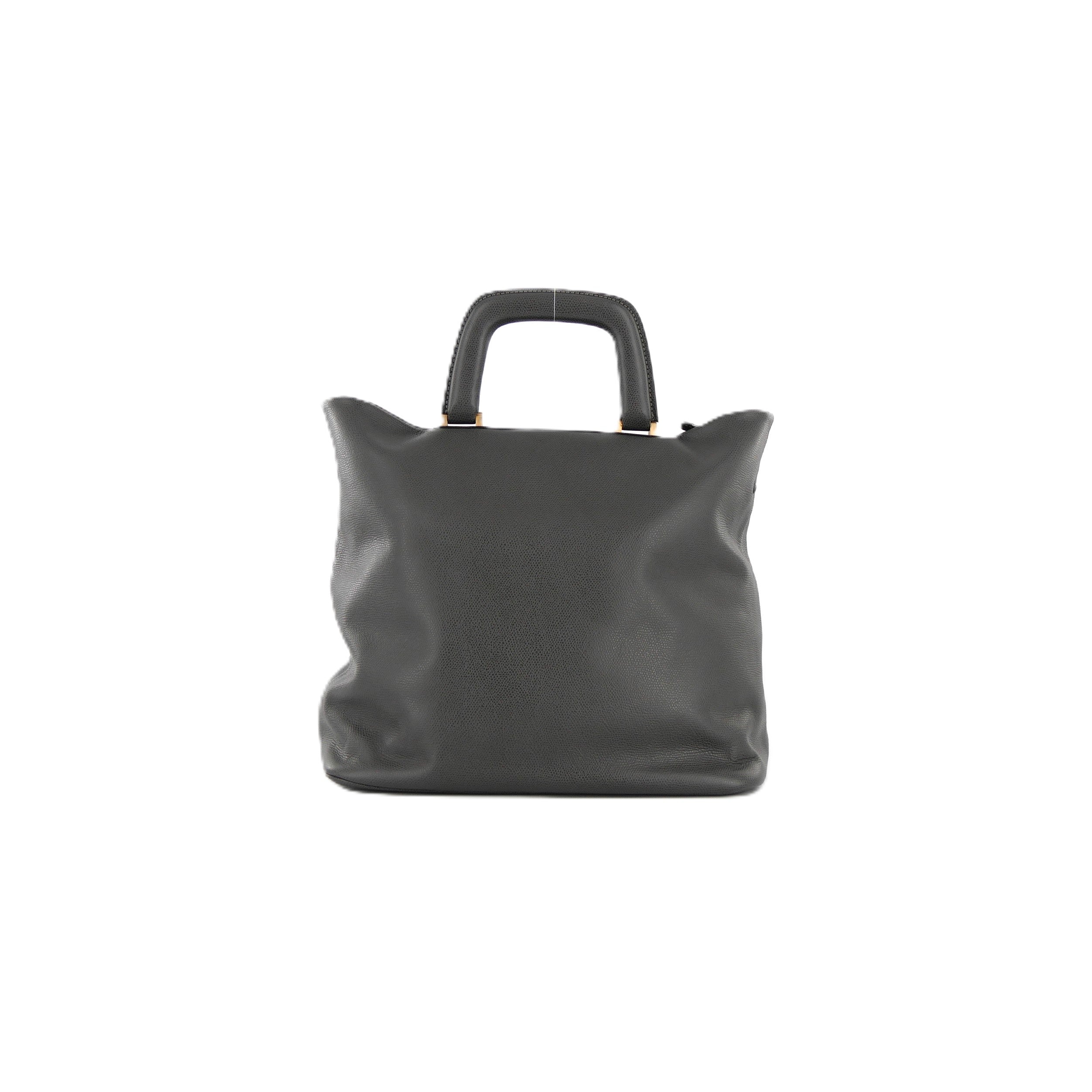 Valextra [ヴァレクストラ] / MAGNET HANDLE TOTE BAG (gray)  [マグネット ハンドル トートバッグ]