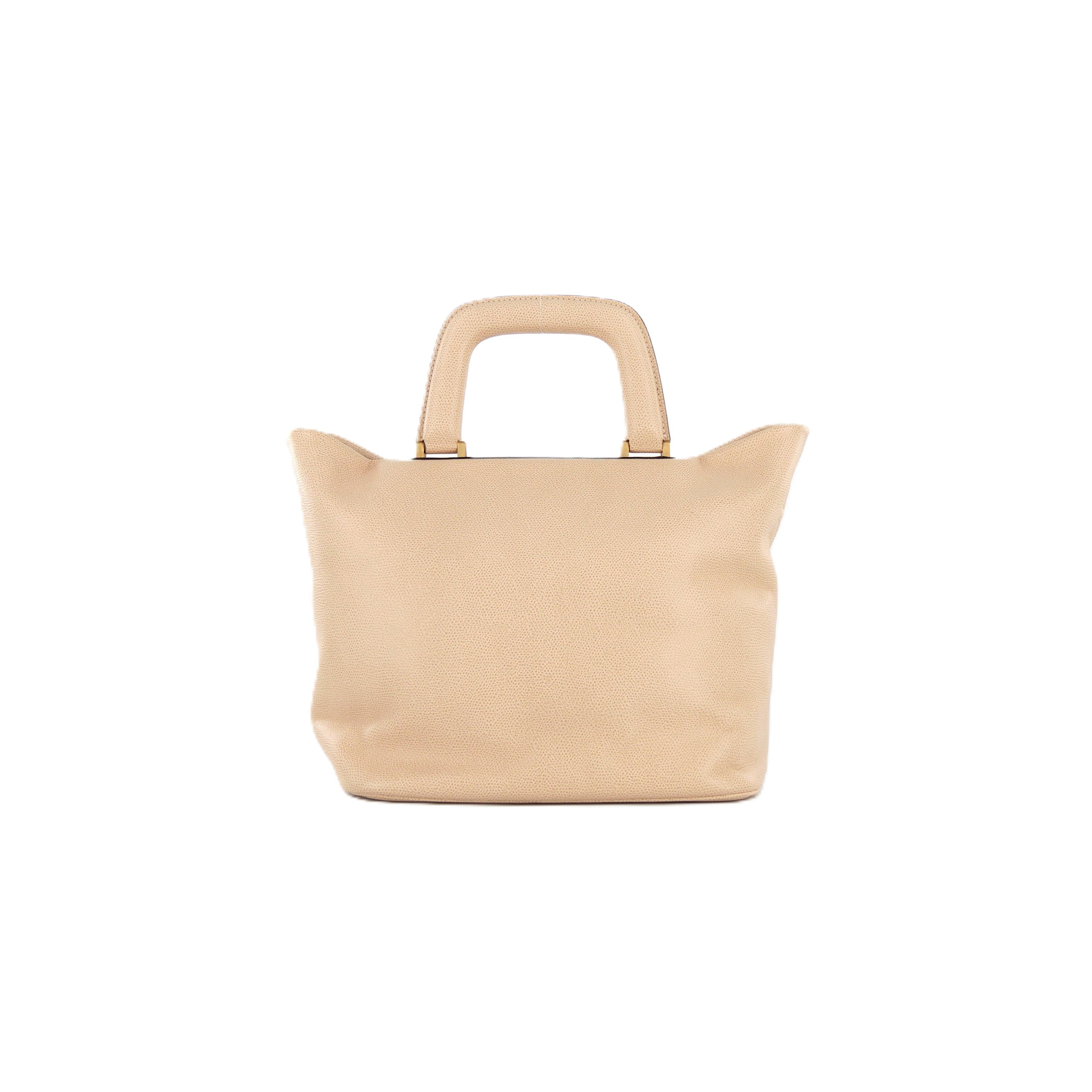 Valextra [ヴァレクストラ] / MAGNET HANDLE TOTE BAG (pinkbeige)  [マグネット ハンドル トートバッグ]