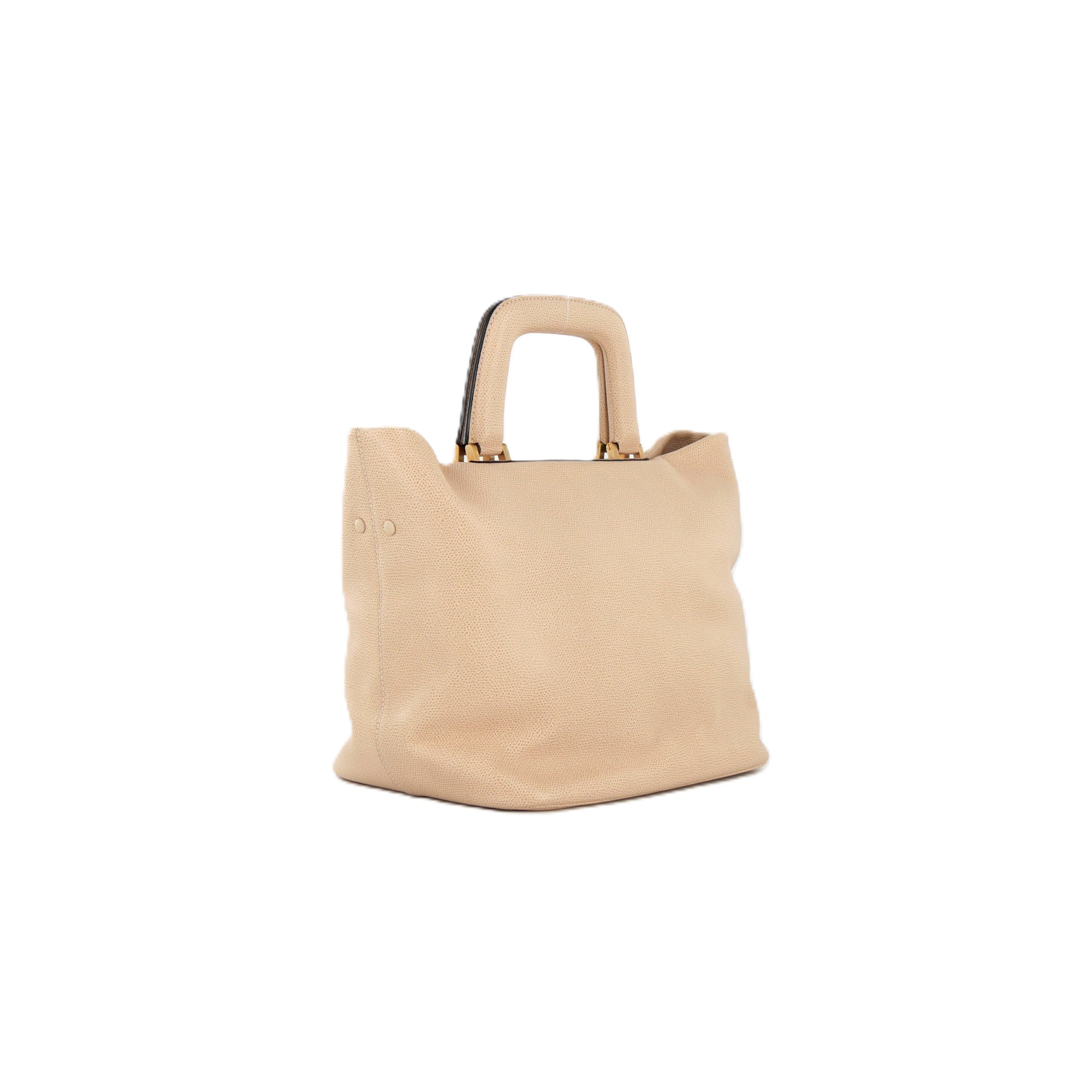 Valextra [ヴァレクストラ] / MAGNET HANDLE TOTE BAG (pinkbeige)  [マグネット ハンドル トートバッグ]