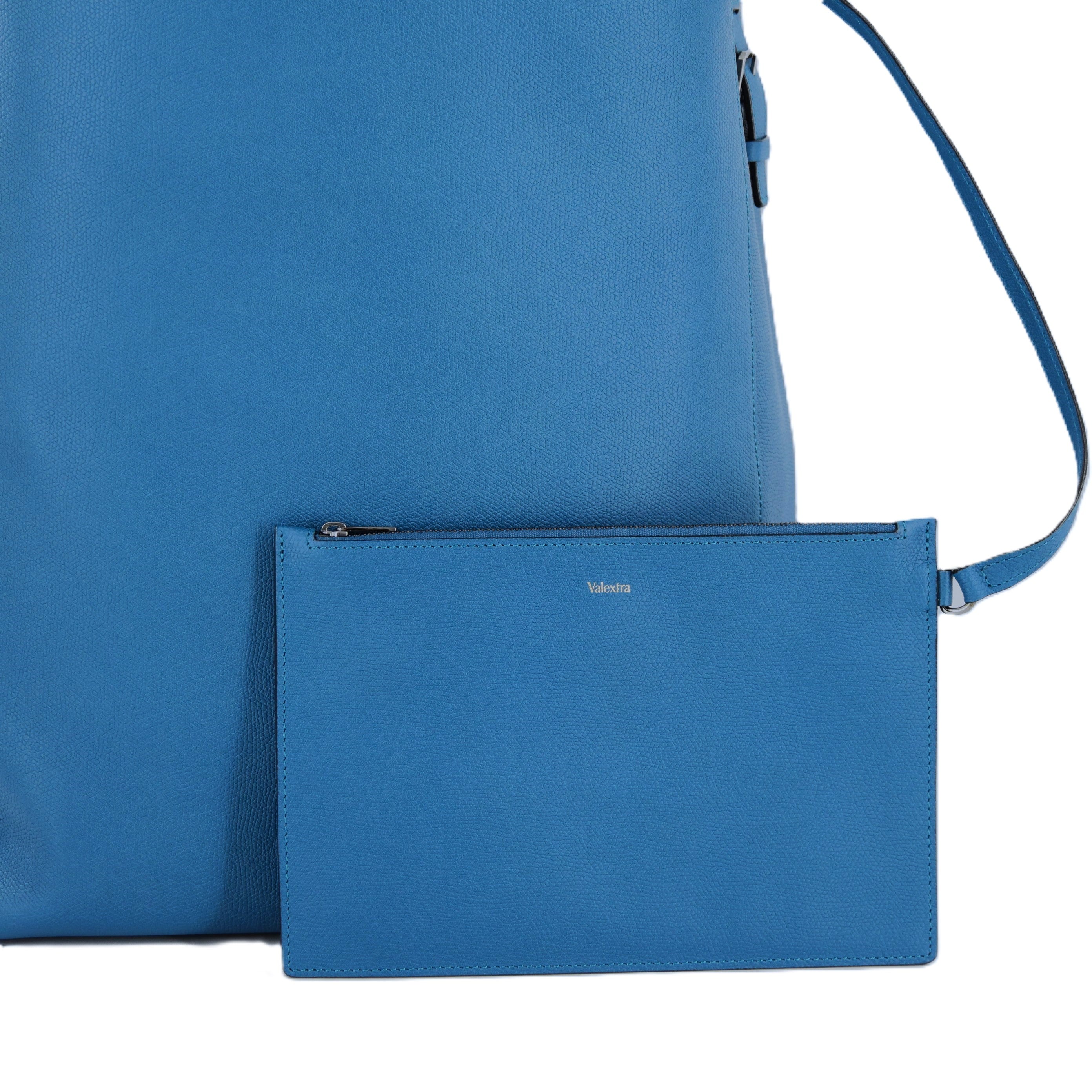 正規品・送料無料】Valextra / SOFT SACCA BUCKET BAG(BLUE) | BOLS