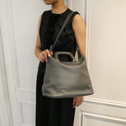 Valextra [ヴァレクストラ] / MAGNET HANDLE TOTE BAG (gray)  [マグネット ハンドル トートバッグ]