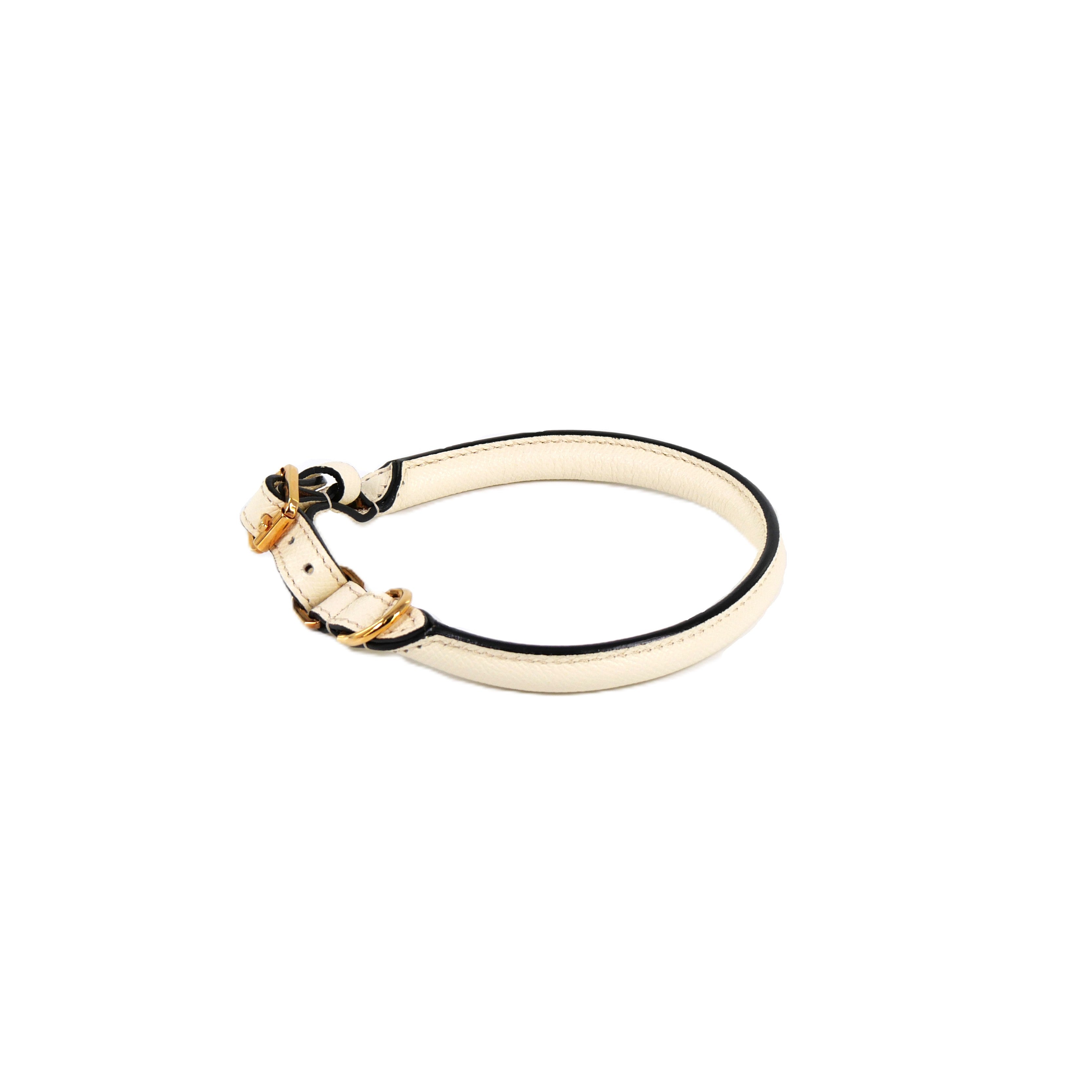 Valextra [ヴァレクストラ] / DOG COLLAR (WHITE)〔ドッグカラー〕