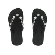 BALENCIAGA [バレンシアガ] / CAGOLE STUDDED THONG SANDALS (BLACK) [カゴールスタッズトングサンダル]