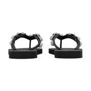 BALENCIAGA [バレンシアガ] / CAGOLE STUDDED THONG SANDALS (BLACK) [カゴールスタッズトングサンダル]