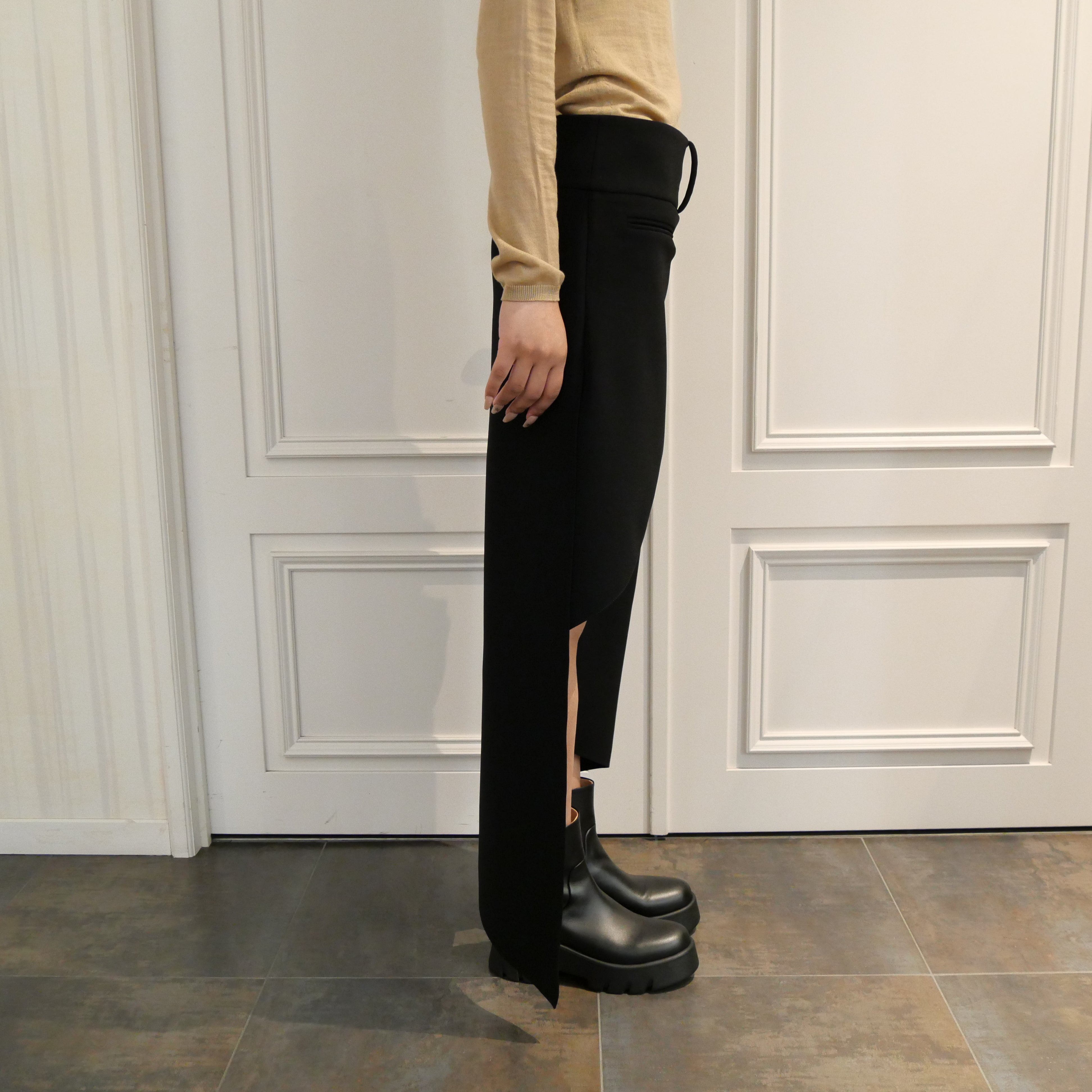 Courrèges [クレージュ] / INFINITY LONG SKIRT(BLACK) [インフィニティロングスカート]