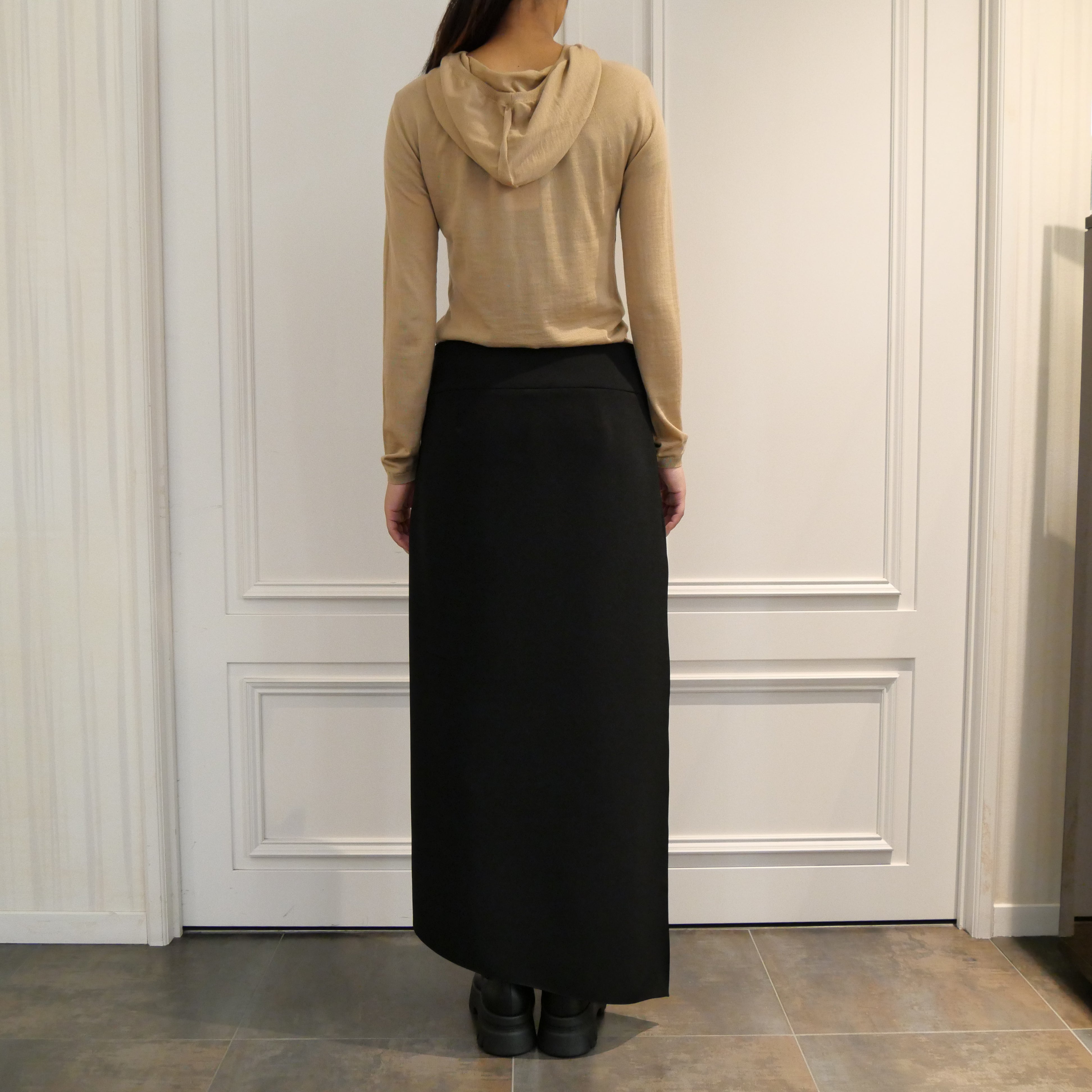 Courrèges [クレージュ] / INFINITY LONG SKIRT(BLACK) [インフィニティロングスカート]