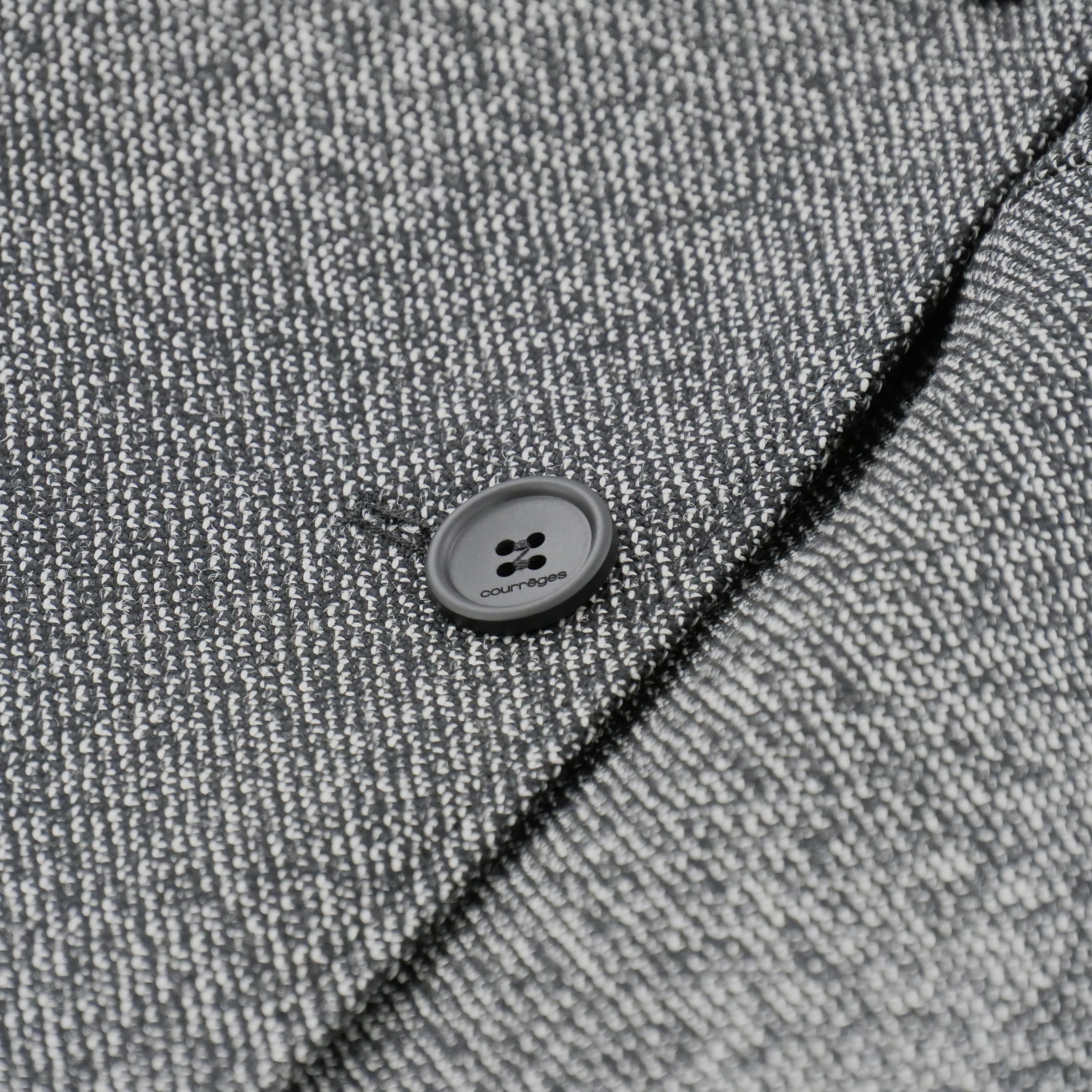 Courrèges [クレージュ] /  OBLIQUE TAILORED JACKET (GRAY)〔 オブリークテイラードジャケット〕
