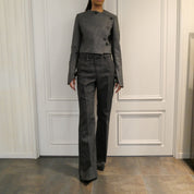 Courrèges [クレージュ] /  OBLIQUE TAILORED JACKET (GRAY)〔 オブリークテイラードジャケット〕