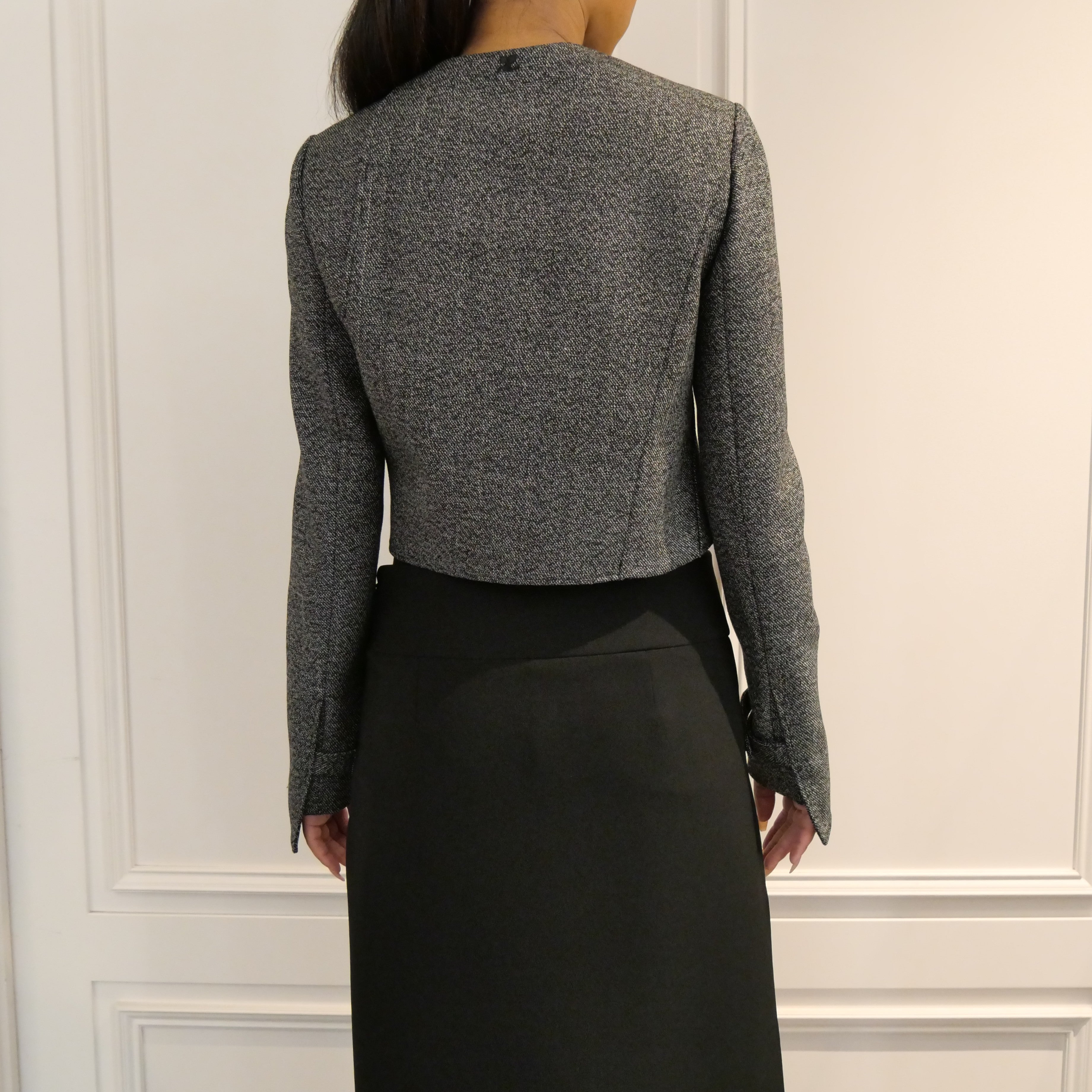 Courrèges [クレージュ] /  OBLIQUE TAILORED JACKET (GRAY)〔 オブリークテイラードジャケット〕