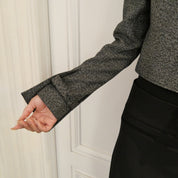 Courrèges [クレージュ] /  OBLIQUE TAILORED JACKET (GRAY)〔 オブリークテイラードジャケット〕