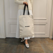 JIL SANDER [ジルサンダー] / FLAT SHOPPER TOTE GRANDE（NATURAL）[フラット ショッパー トート グランデ]