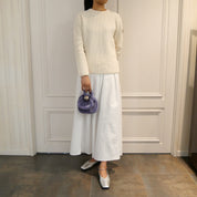 JIL SANDER[ジルサンダー] / SPHERE CLUTCH POUCH BAG（PURPLE）[スフィア クラッチ ポーチ バッグ]