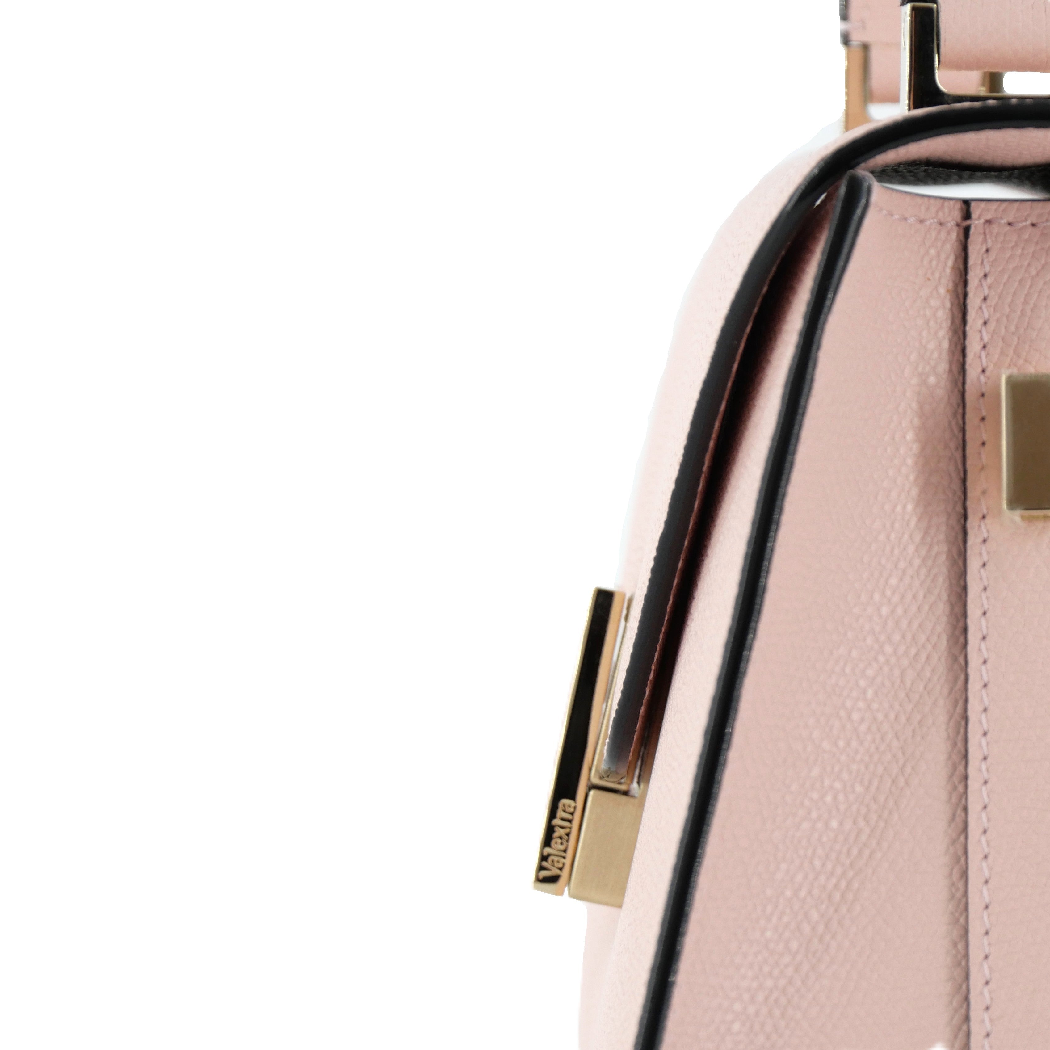 正規品・送料無料】Valextra / ISIDE MINI HAND BAG (BABY PINK
