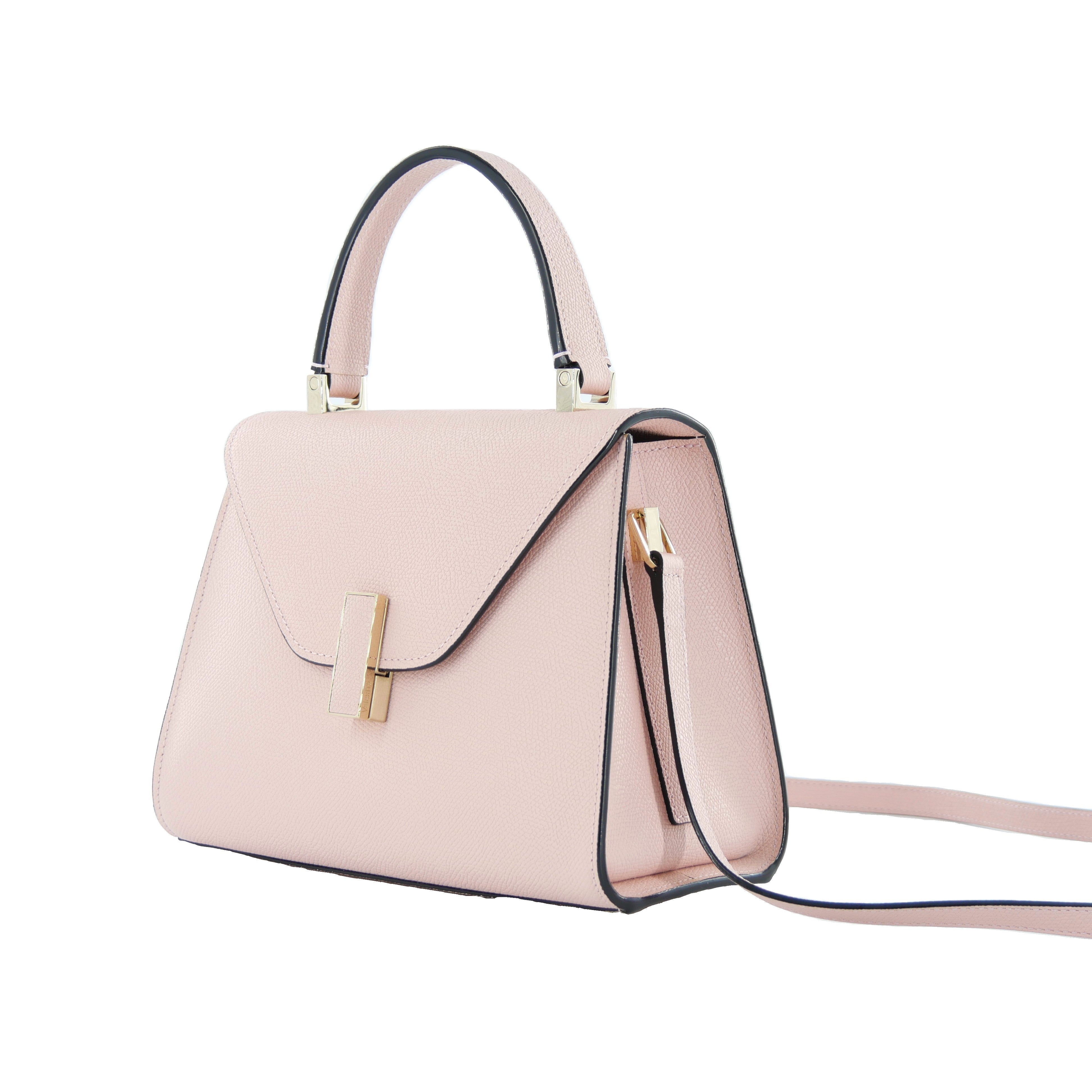 正規品・送料無料】Valextra / ISIDE MINI HAND BAG (BABY PINK