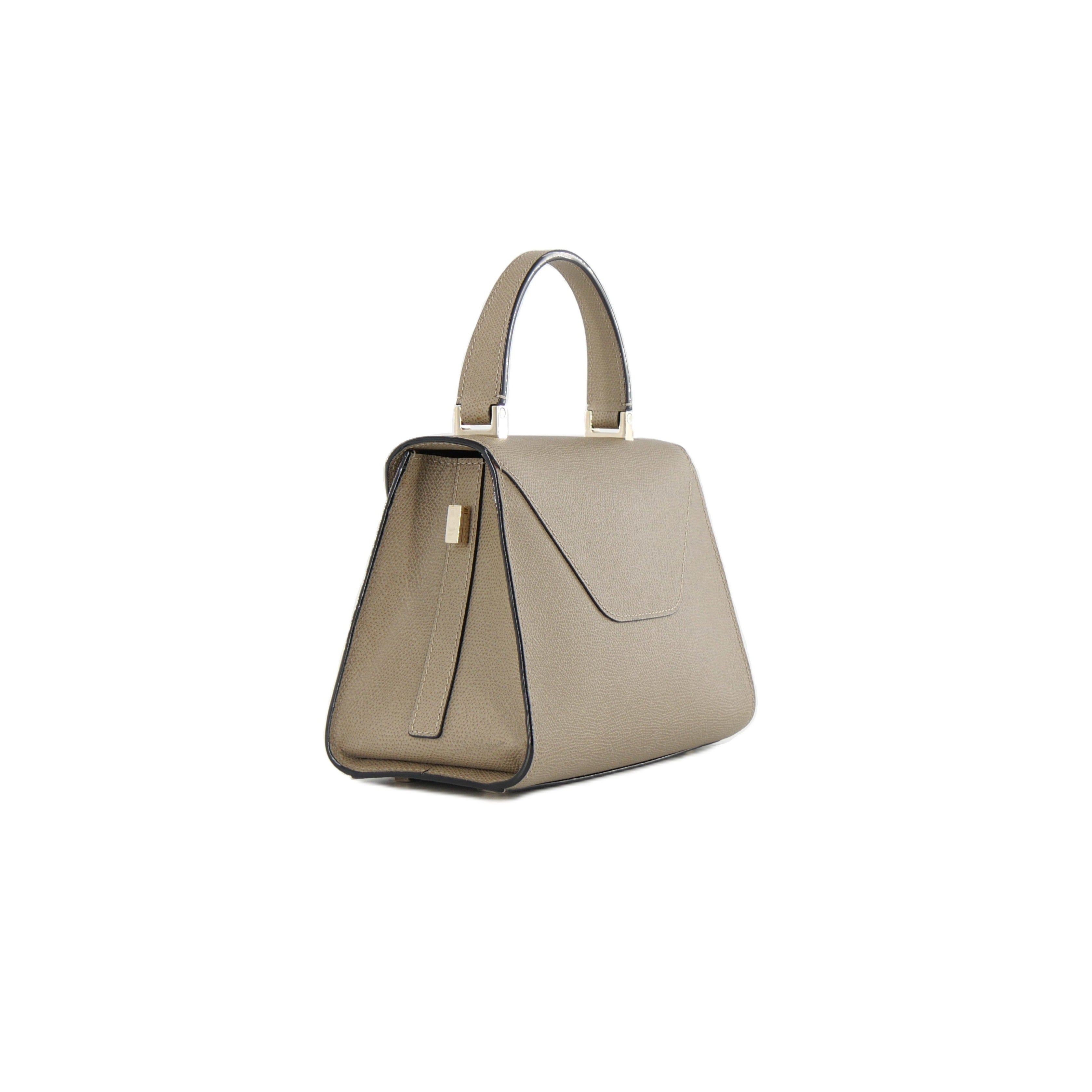 正規品・送料無料】Valextra / ISIDE MINI HAND BAG (OYSTER GRAY