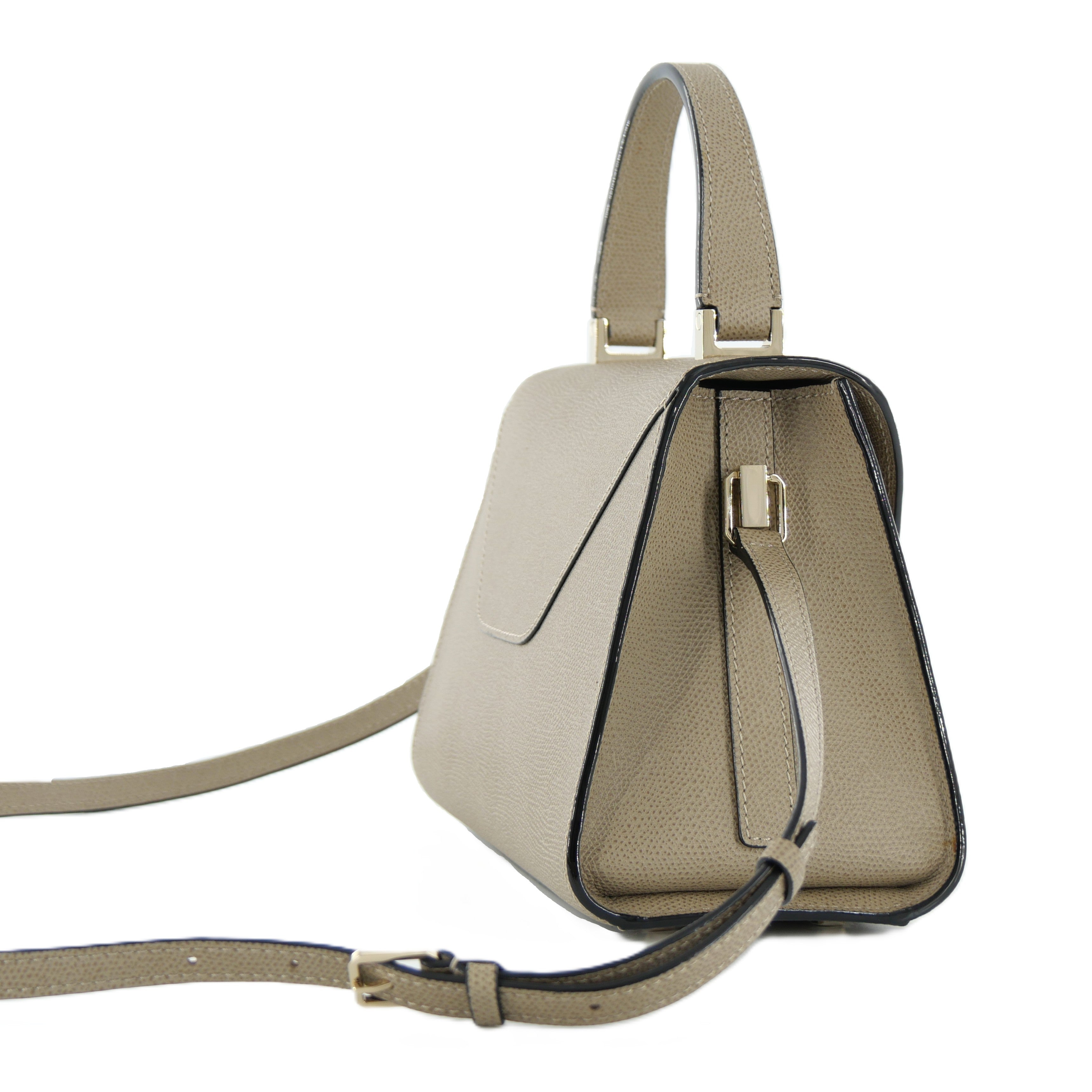 Valextra [ヴァレクストラ] / ISIDE MINI HAND BAG (OYSTER GRAY)  [イジィデ ミニ ハンド バッグ]