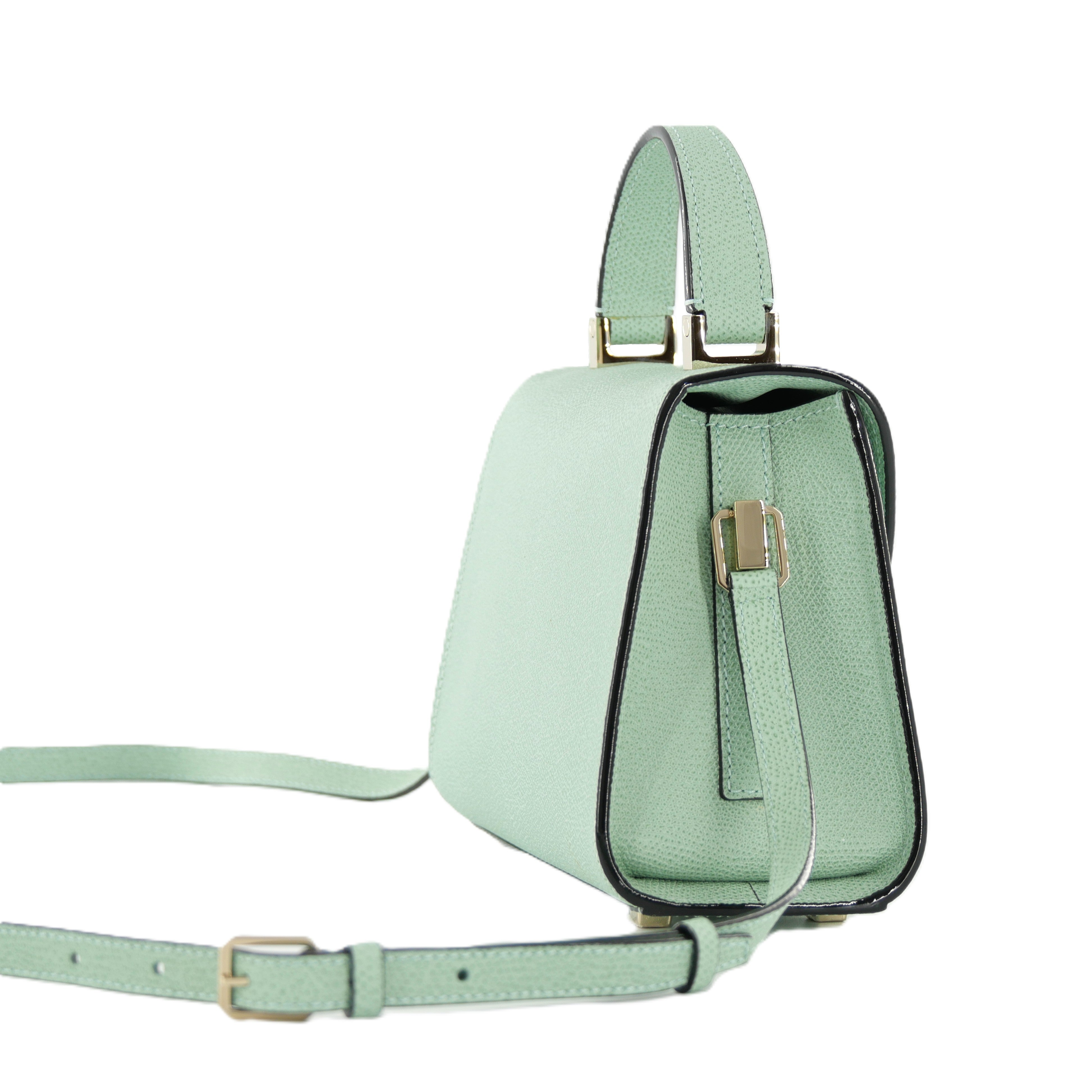 正規品・送料無料】Valextra / ISIDE MICRO BAG (MINT GREEN) | BOLS