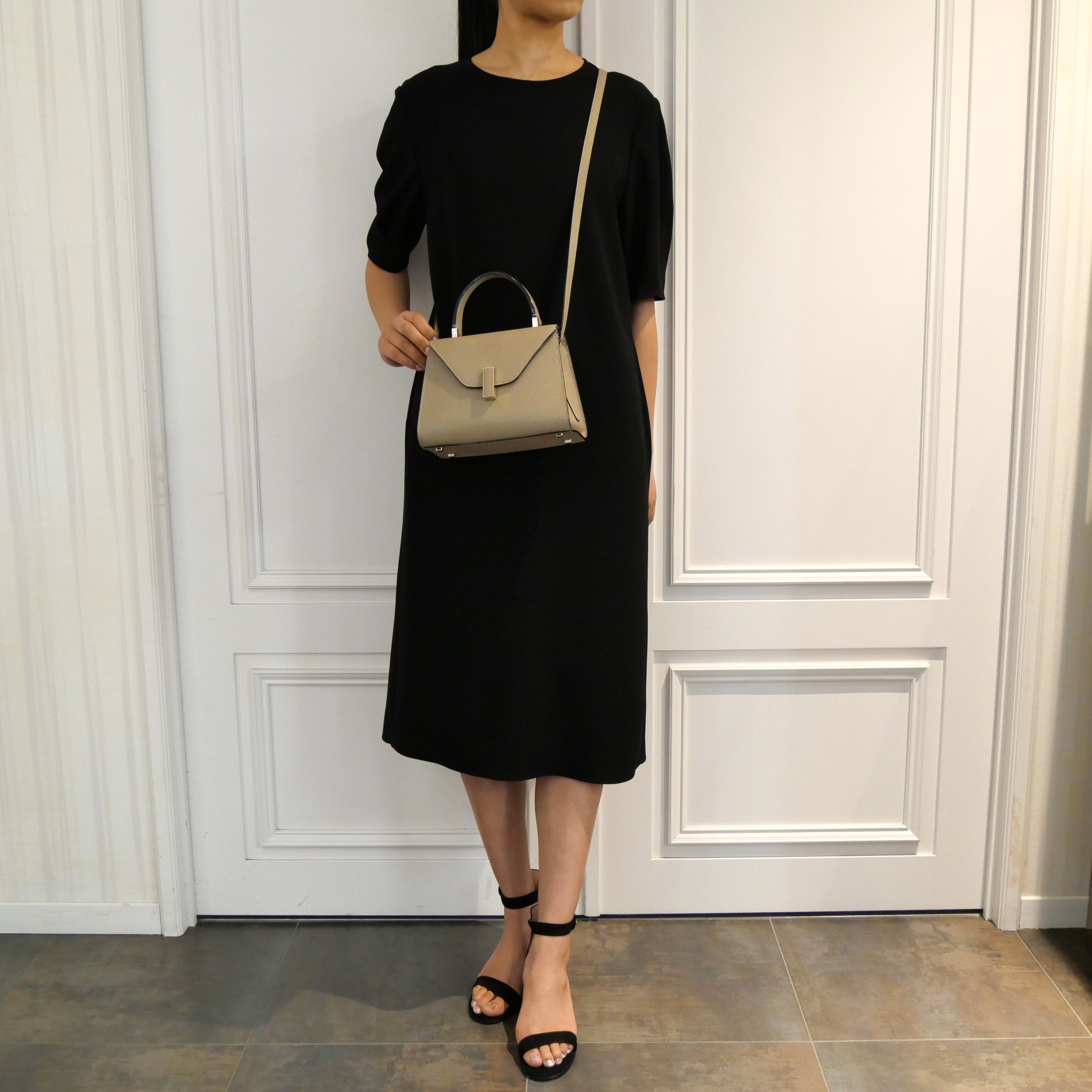 Valextra [ヴァレクストラ] / ISIDE MINI HAND BAG (OYSTER GRAY) [イジィデ ミニ ハンド バッグ]