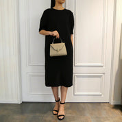 Valextra [ヴァレクストラ] / ISIDE MINI HAND BAG (OYSTER GRAY) [イジィデ ミニ ハンド バッグ]