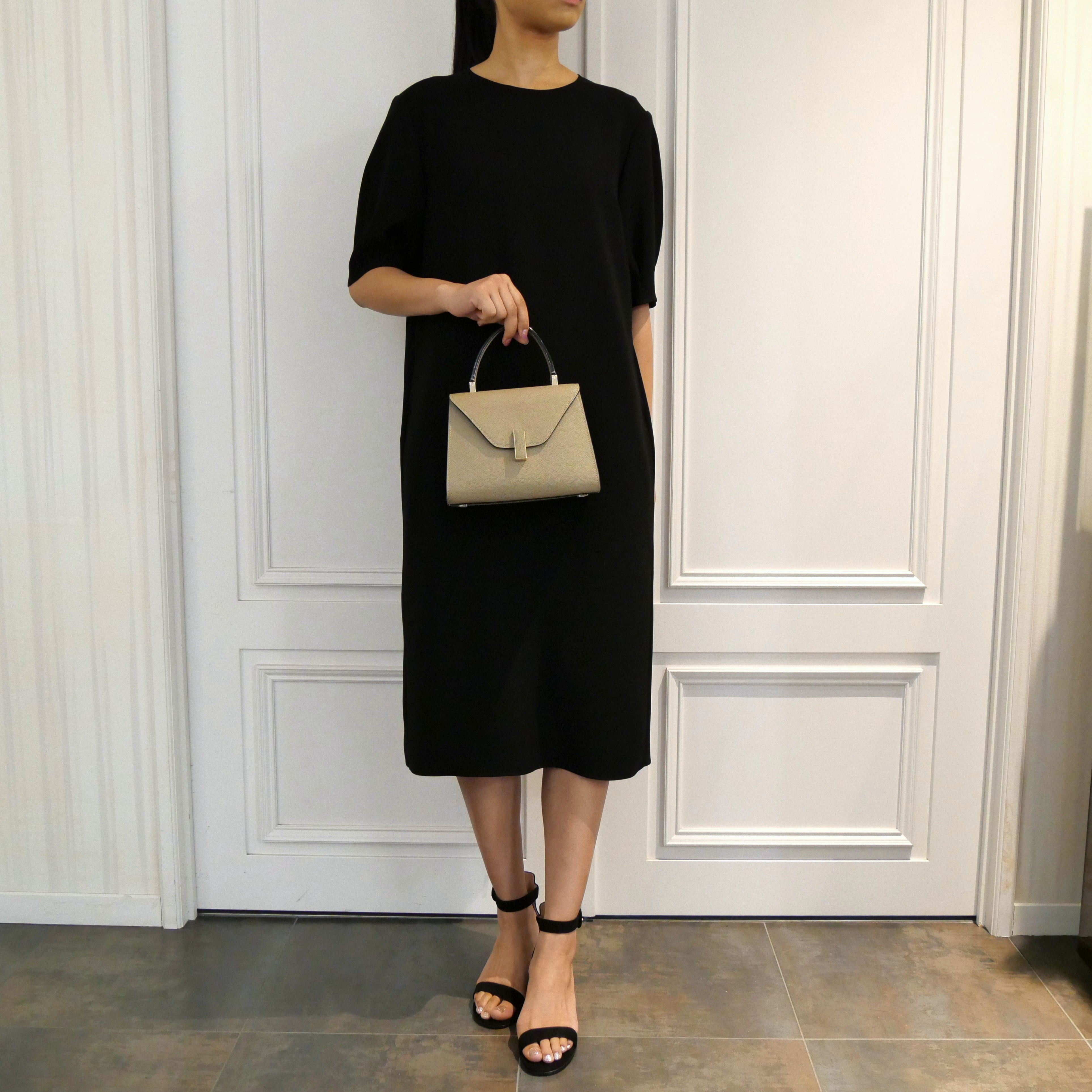 Valextra [ヴァレクストラ] / ISIDE MINI HAND BAG (OYSTER GRAY) [イジィデ ミニ ハンド バッグ]