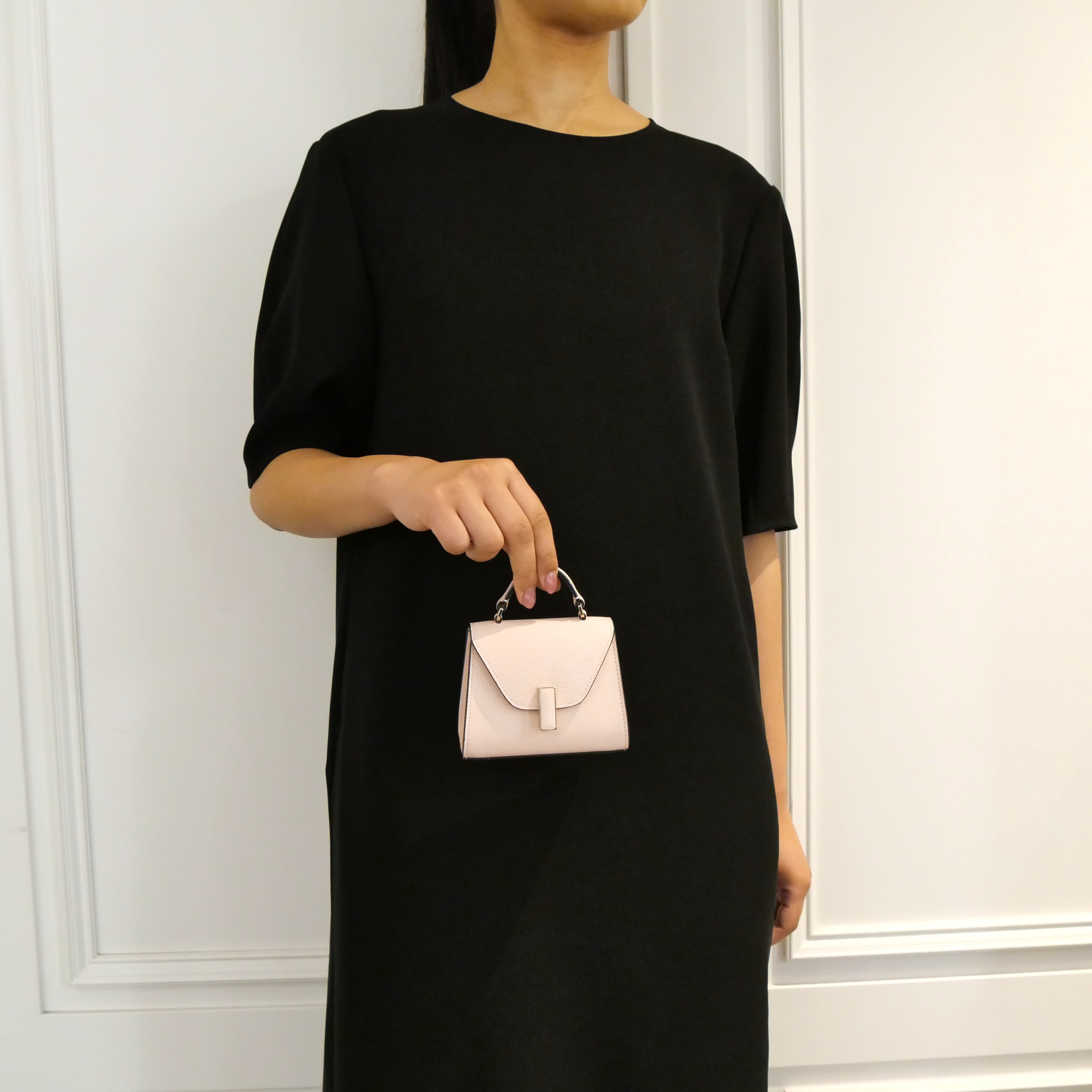 Valextra [ヴァレクストラ] / ISIDE BELT BAG (BABY PINK) [イジィデ ベルトバッグ]