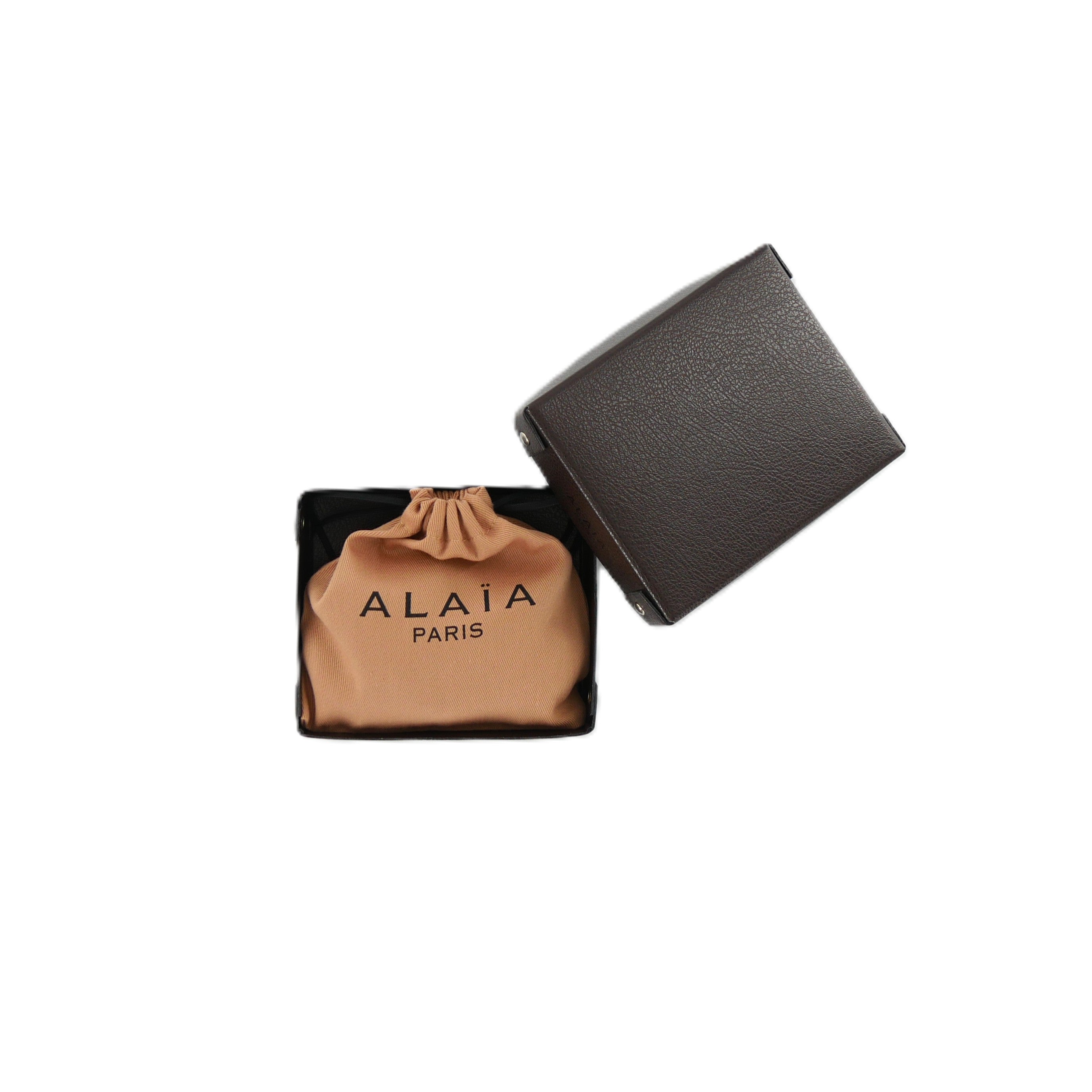 ALAÏA [アライア] / VIENNE CARD CASE（BLACK）〔ヴィエンヌ カードケース〕