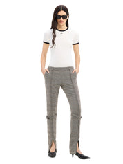 Courrèges [クレージュ] / SIGNATURE CONTRAST T-SHIRT (WHITE) [シグネチャー コントラスト ティーシャツ]