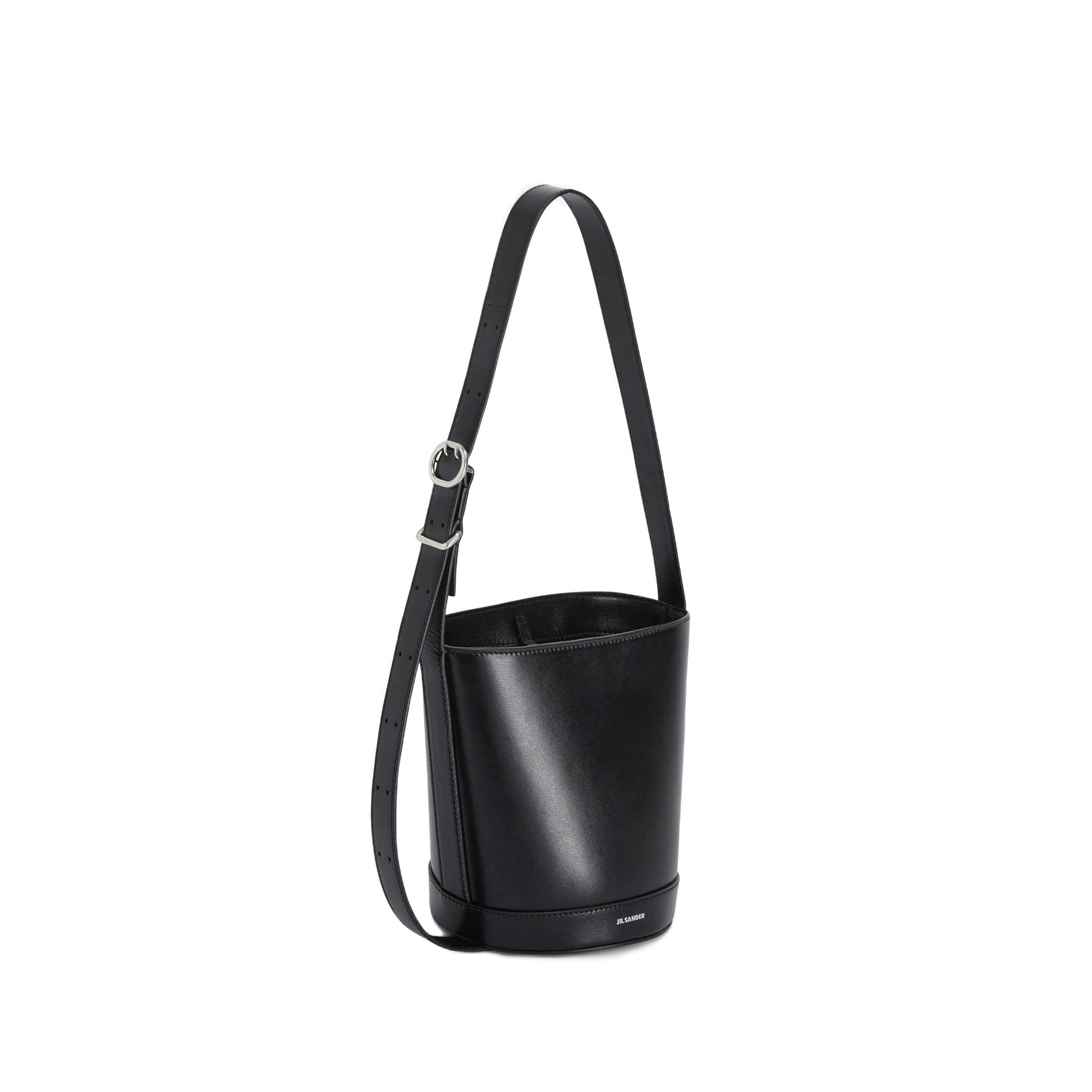 JIL SANDER [ジルサンダー] / CANNOLO BUCKET SHOULDER BAG（BLACK）[カンノーロ バケットショルダー バッグ]
