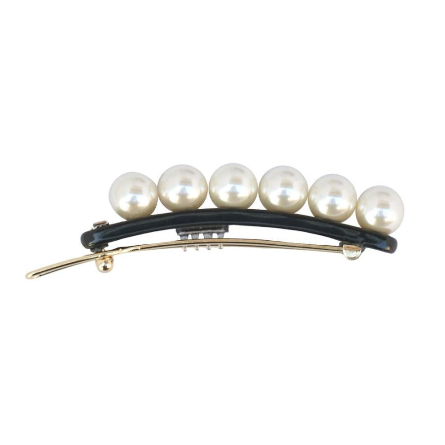 ALEXANDRE DE PARIS [アレクサンドル ドゥ パリ] /BALL PIN (BLACK) [ボールヘアピン]